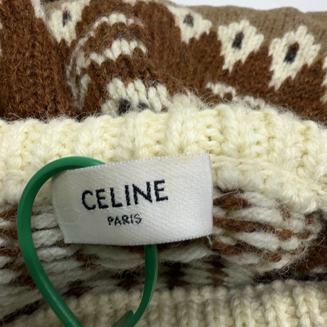 Celine CELINE Fair Isle Wool Sweater Size M Size M / US 6-8 / IT 42-44 - 4 Thumbnail