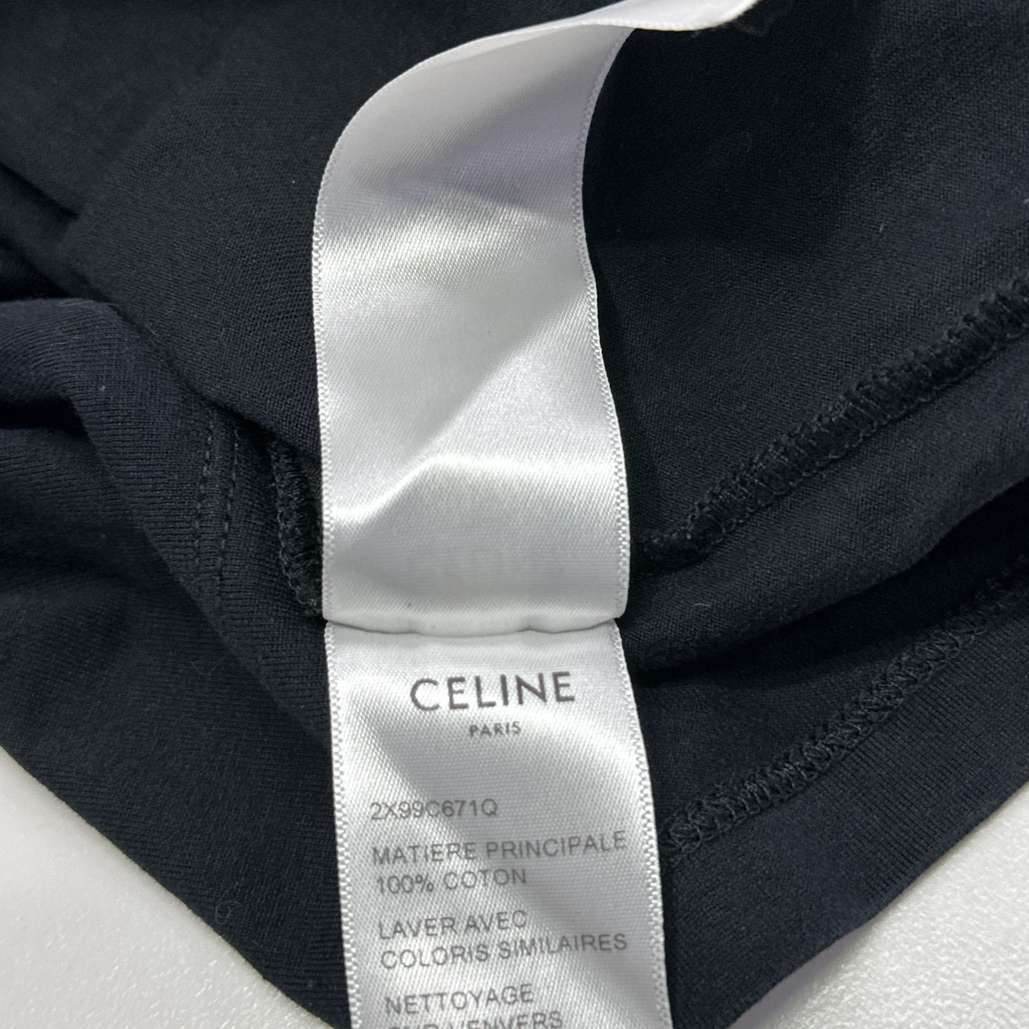 Celine CELINE Logo Graphic T-Shirt Size S Size S / US 4 / IT 40 - 5 Thumbnail