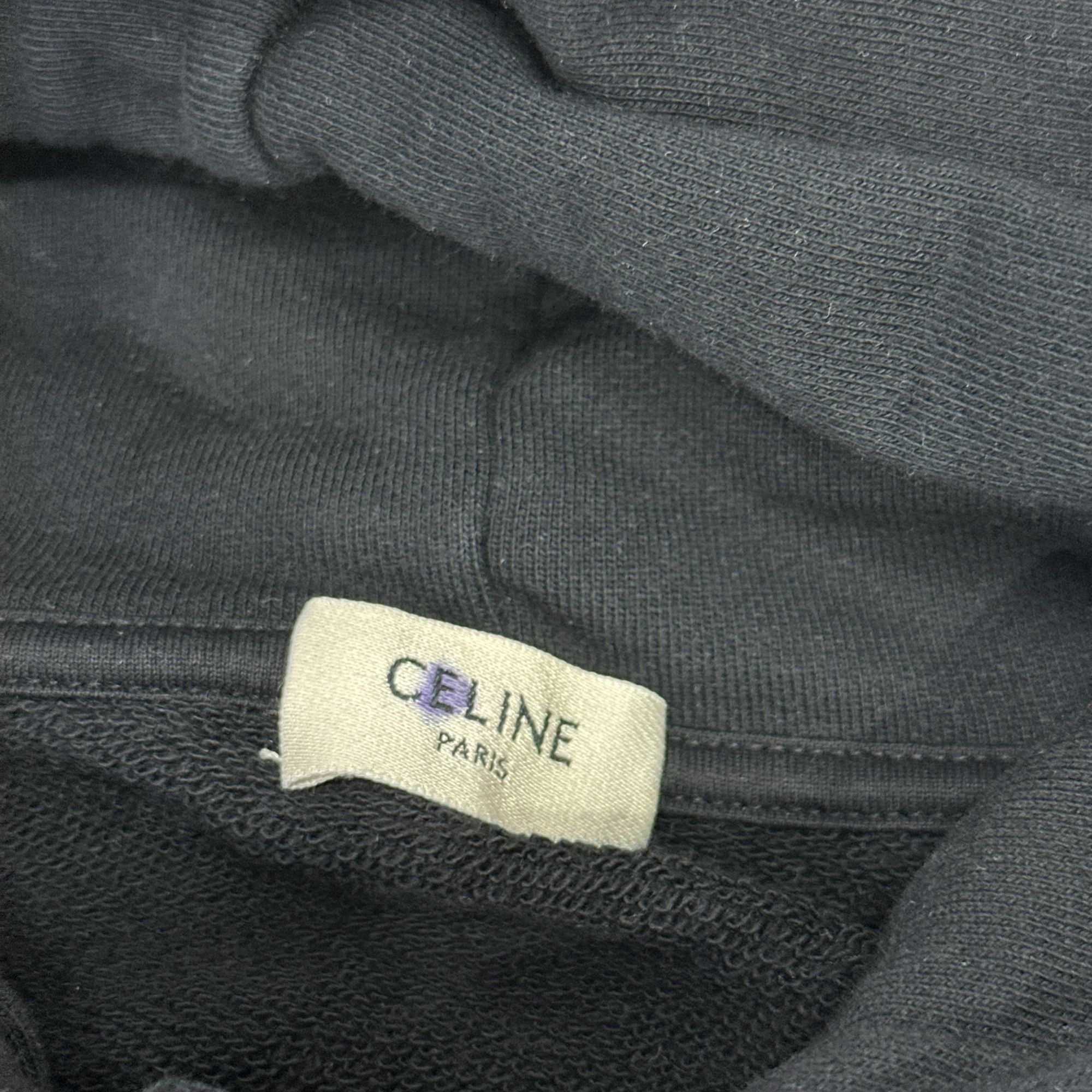 Celine Celine Logo Hoodie Size S Size US S / EU 44-46 / 1 - 5 Thumbnail