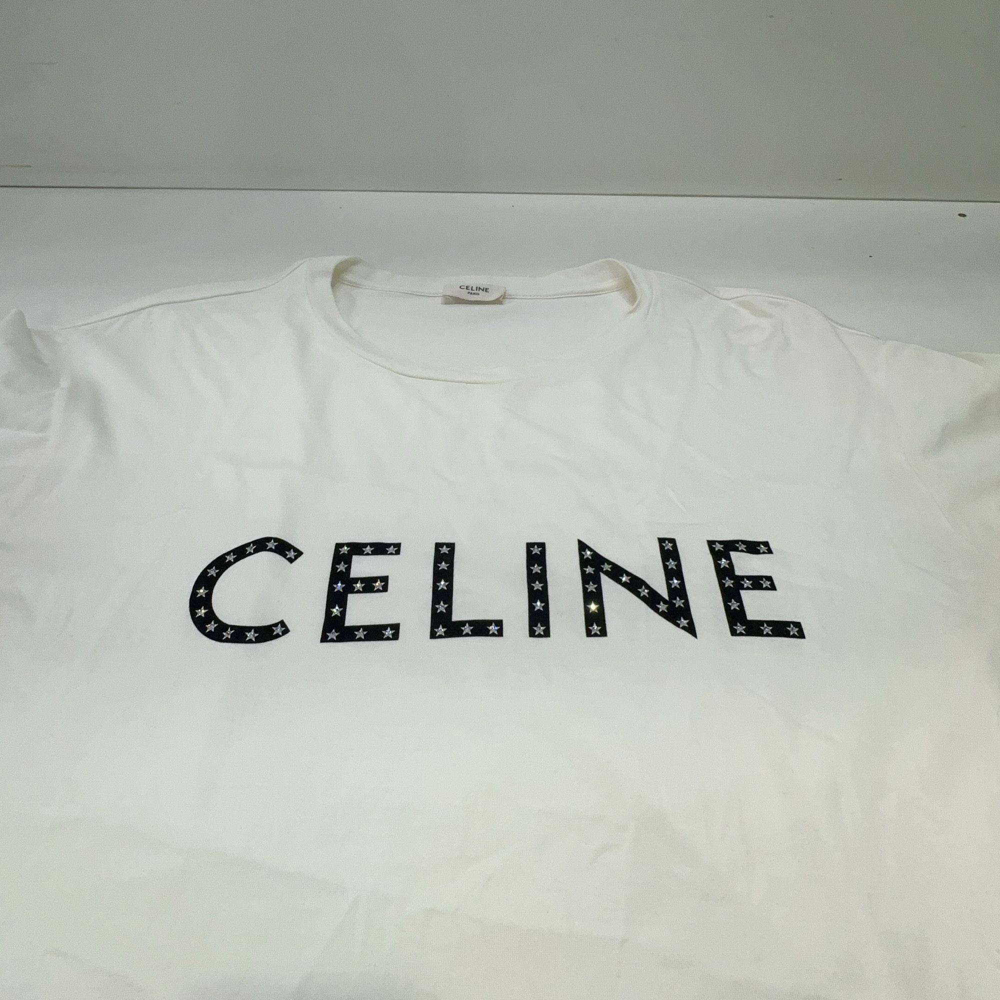 Celine Celine Star Studded T-Shirt Size S Size US S / EU 44-46 / 1 - 8 Thumbnail