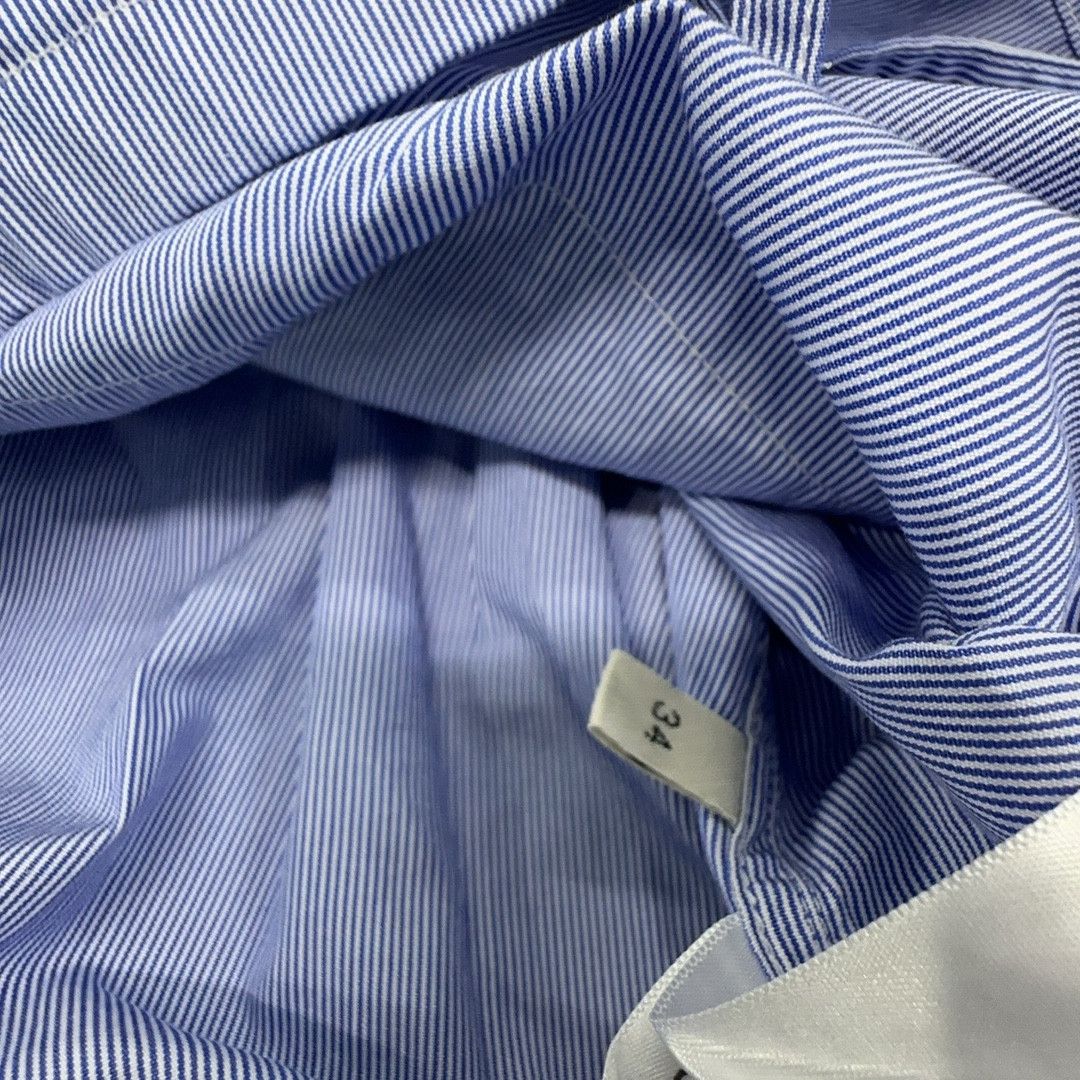 Celine Celine Striped Cotton Button Up Shirt Size 34 Size XS / US 0-2 / IT 36-38 - 3 Thumbnail
