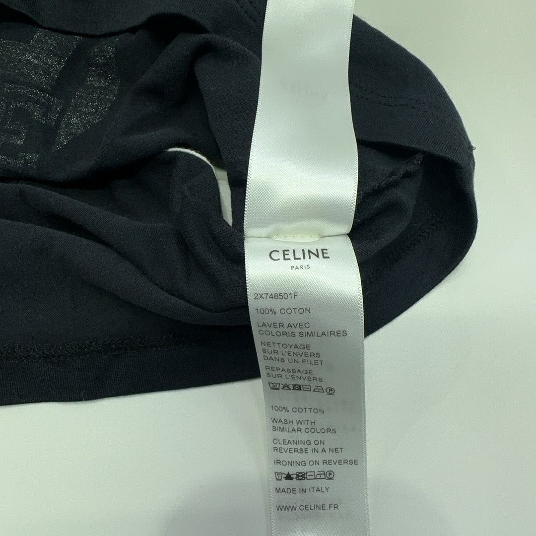 Celine Celine 16 Logo Tank Top S Size S / US 4 / IT 40 - 4 Thumbnail