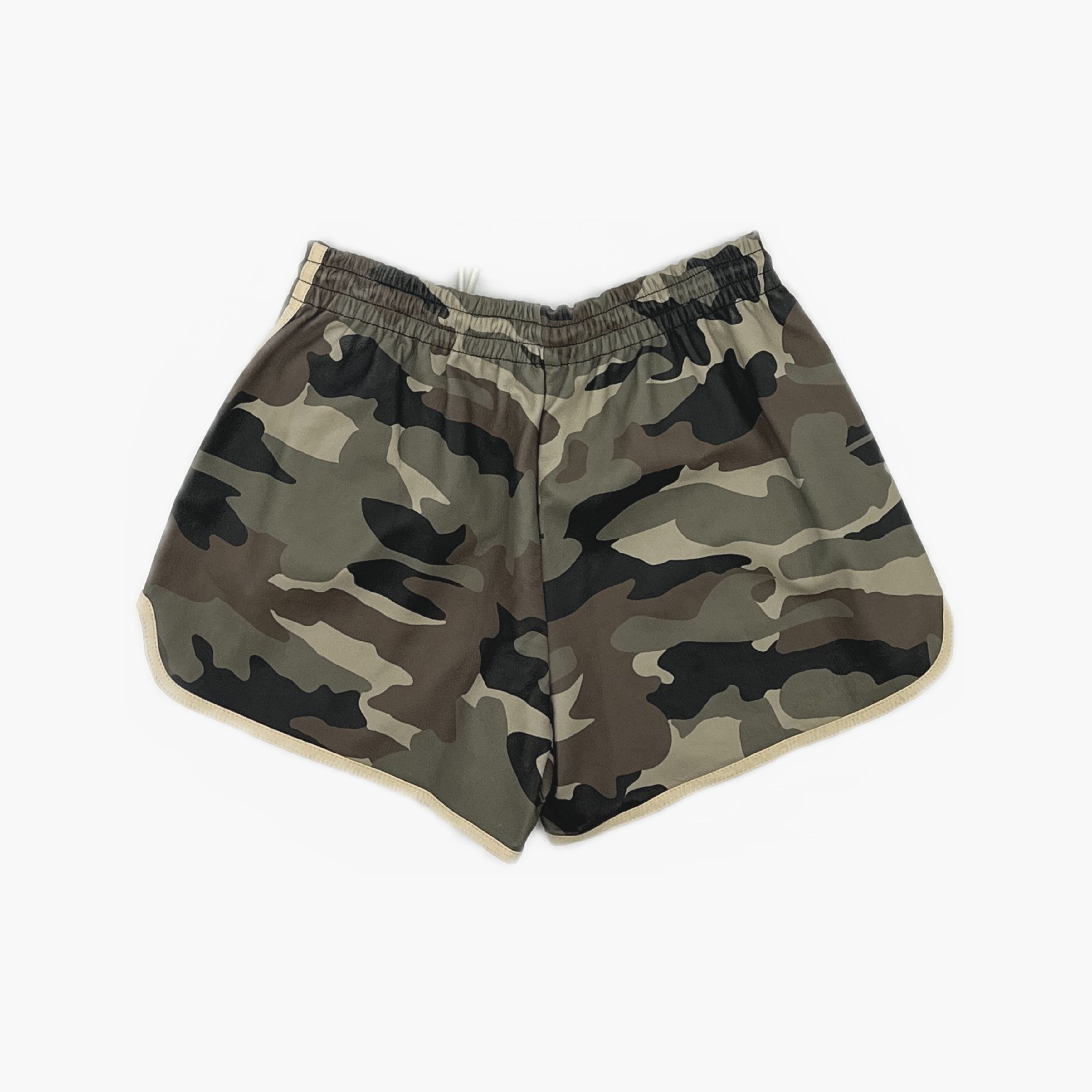 Celine Celine Camouflage Lambskin Shorts Size 40 Size 28" / US 6 / IT 42 - 2 Thumbnail