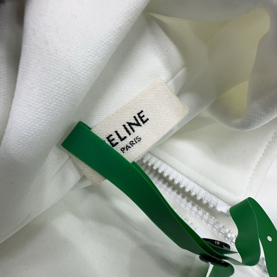 Celine CELINE Logo Zip Track Jacket Size S Size US S / EU 44-46 / 1 - 3 Thumbnail
