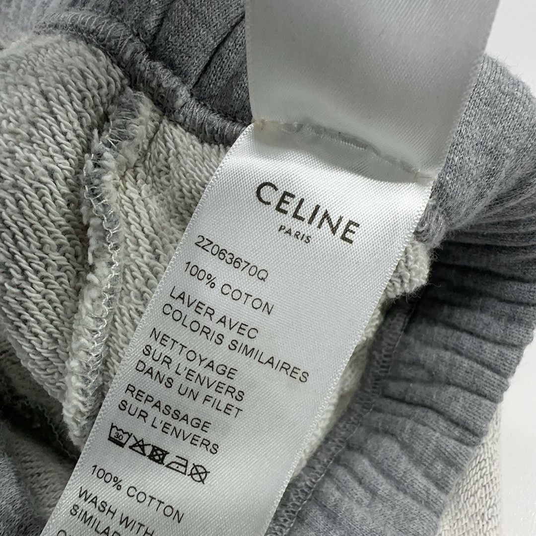Celine CELINE Logo Embroidered Sweatshorts Size L Size 32" / US 10 / IT 46 - 5 Thumbnail