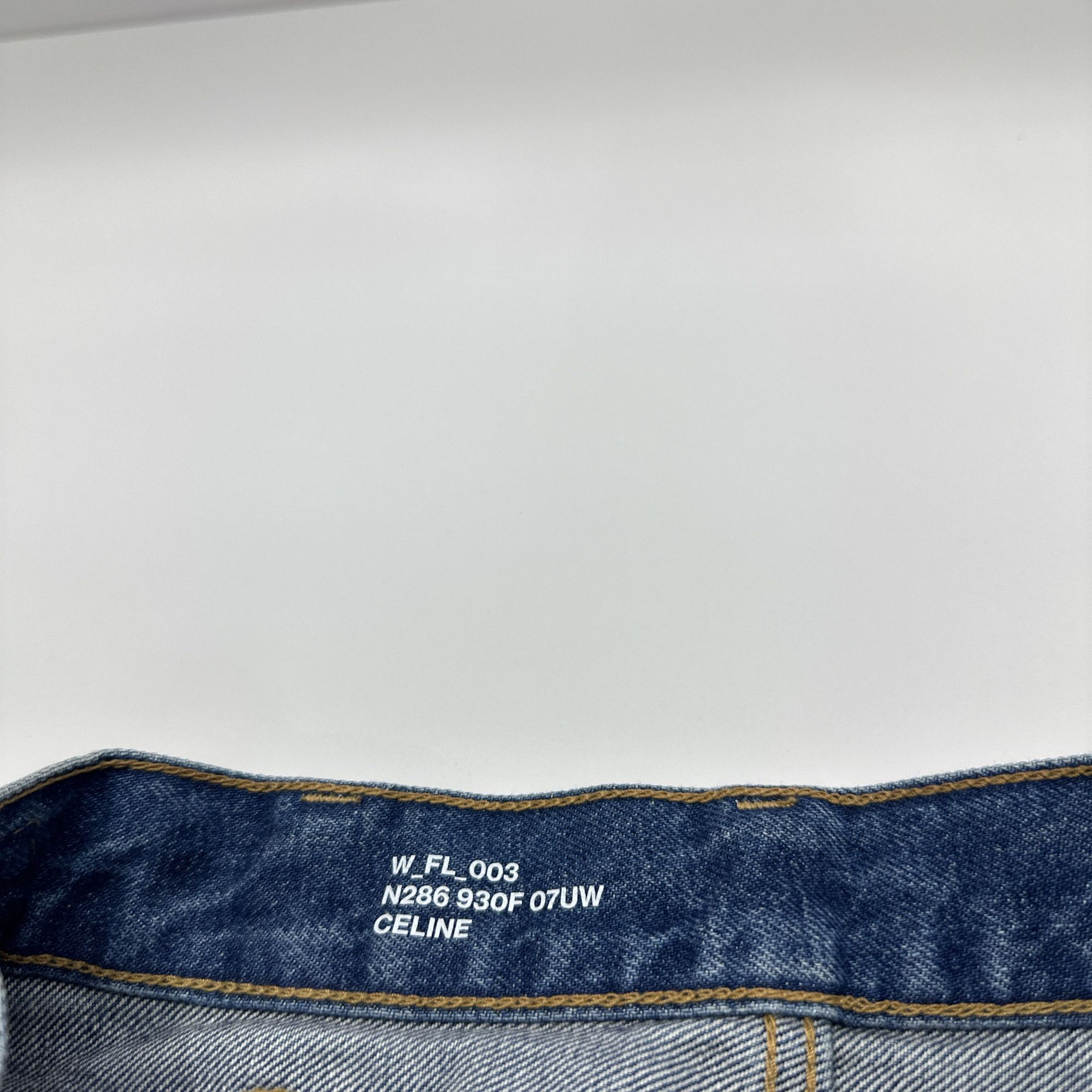 Celine Celine Jane Chain Detail Jeans Size 26 Size 26" / US 2 / IT 38 - 3 Thumbnail