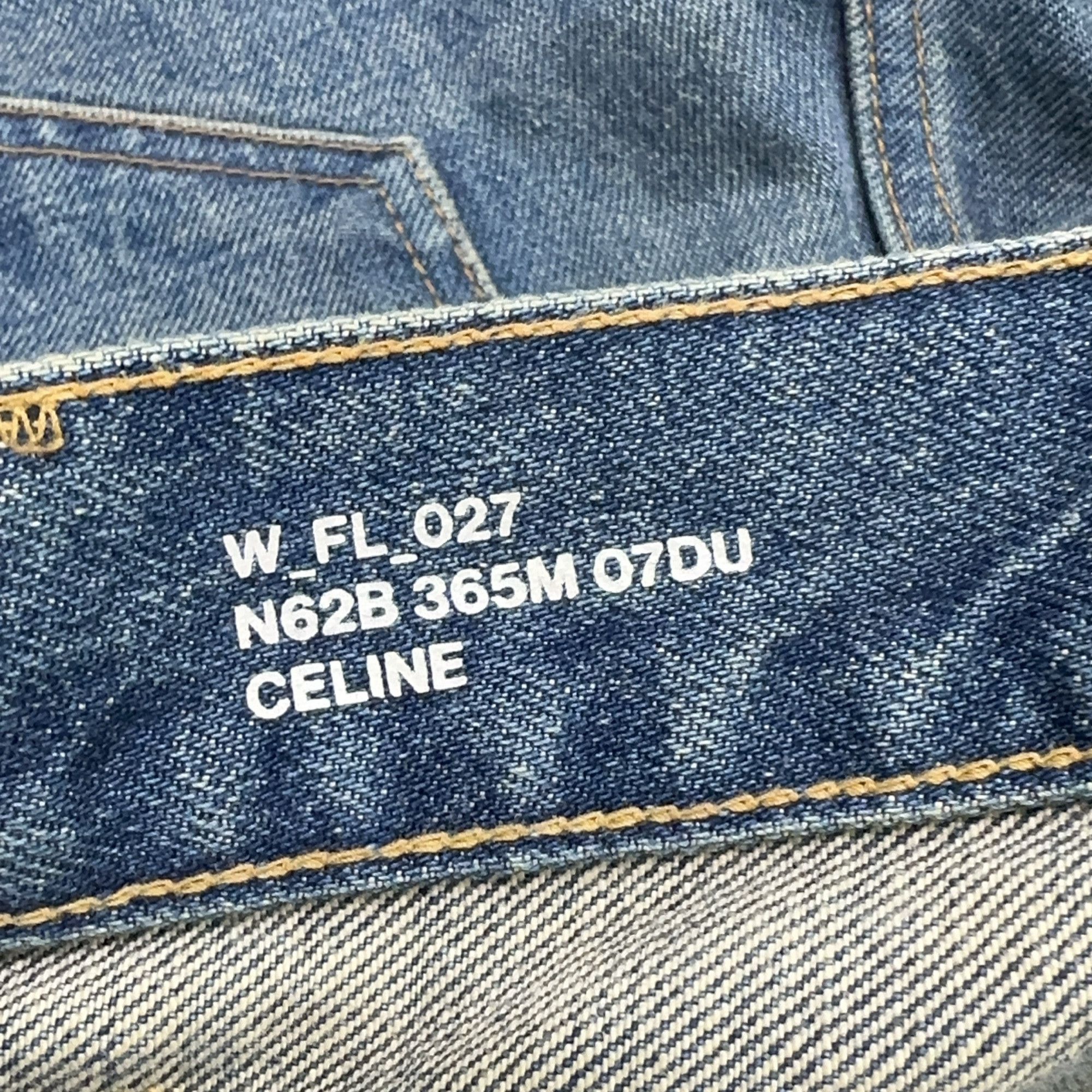 Celine Celine Wash Denim Jeans Size 25 Size 25" / US 0 / IT 36 - 6 Thumbnail