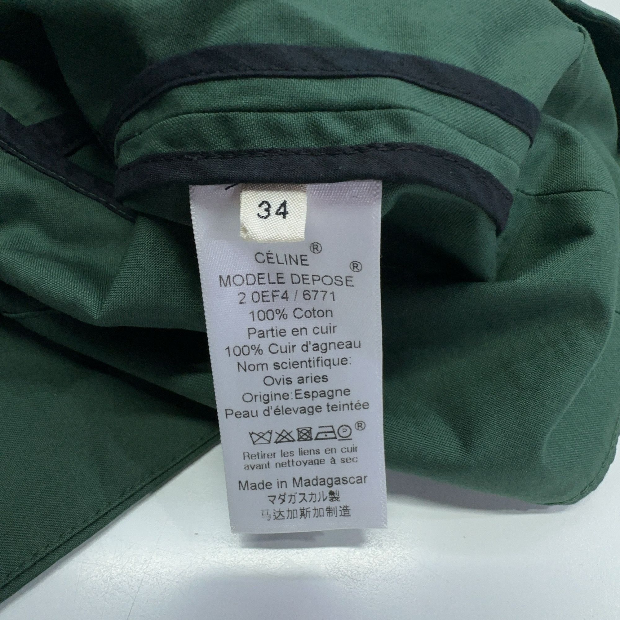 Celine Celine Colorblock Grommet Blouse Size 34 Size XS / US 0-2 / IT 36-38 - 3 Thumbnail