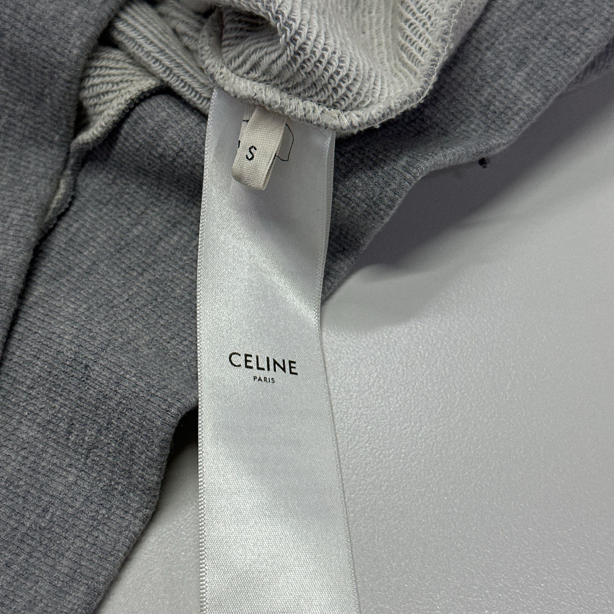 Celine Celine Triomphe Logo Sweatshirt Size S Size S / US 4 / IT 40 - 4 Thumbnail
