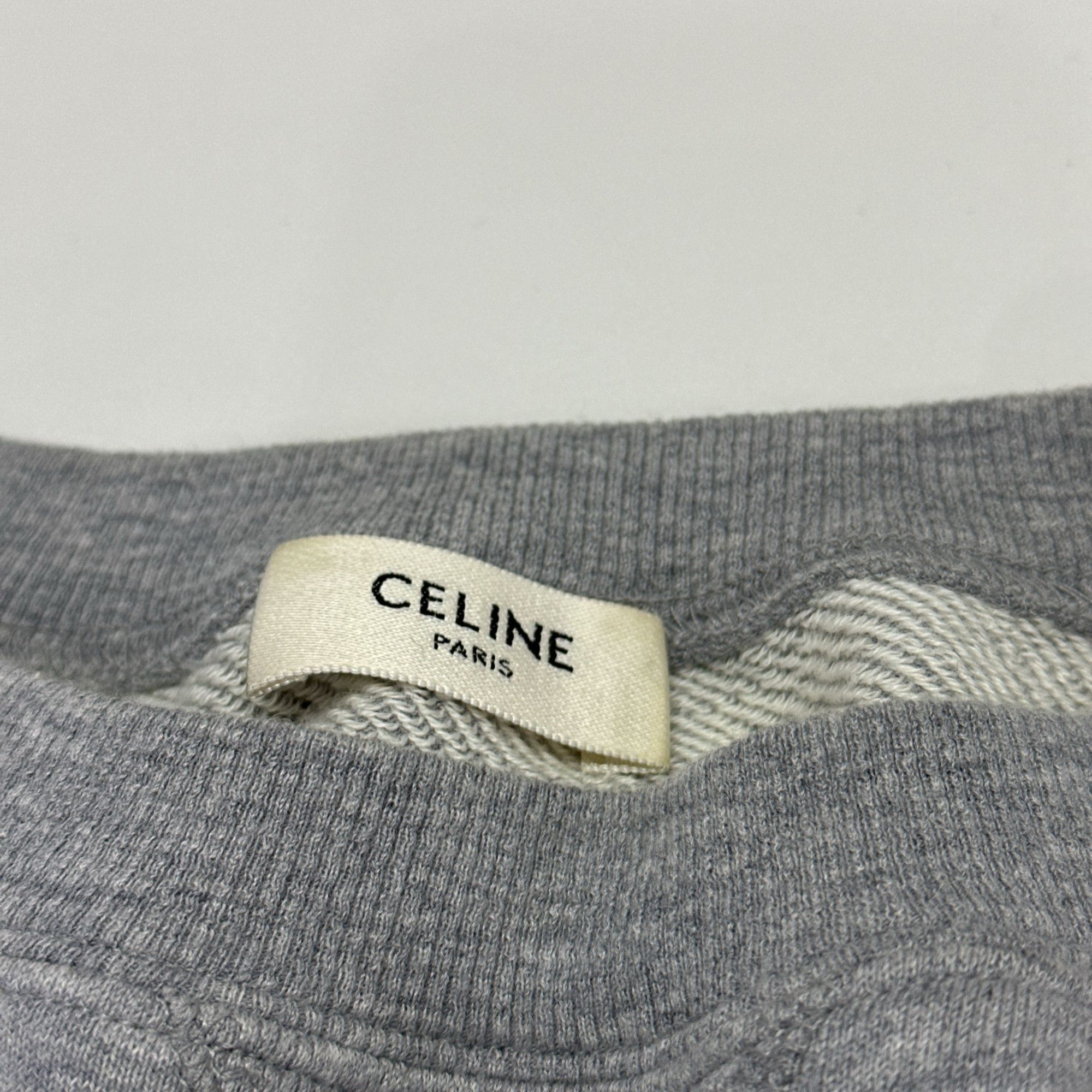 Celine Celine Triomphe Logo Sweatshirt Size S Size S / US 4 / IT 40 - 3 Thumbnail
