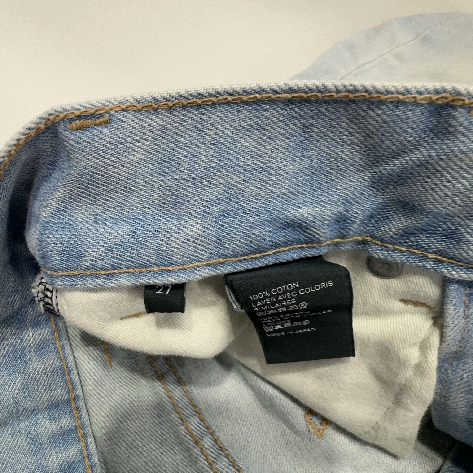 Celine CELINE Light Wash Jeans Size 27 Size 27" / US 4 / IT 40 - 3 Thumbnail