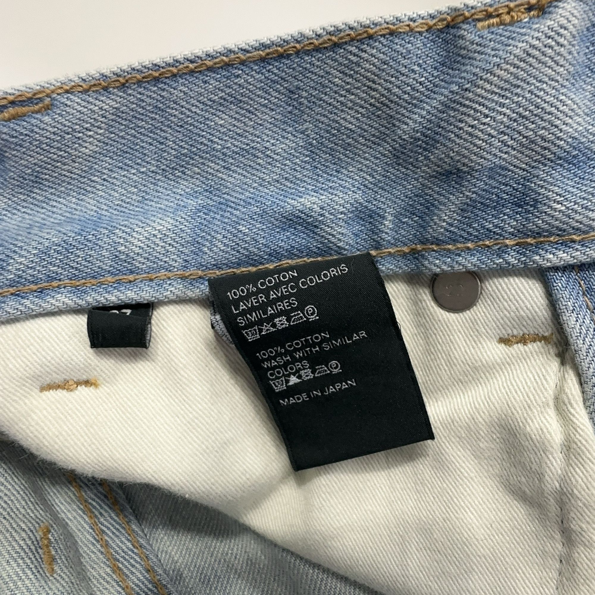 Celine CELINE Light Wash Jeans Size 27 Size 27" / US 4 / IT 40 - 4 Thumbnail
