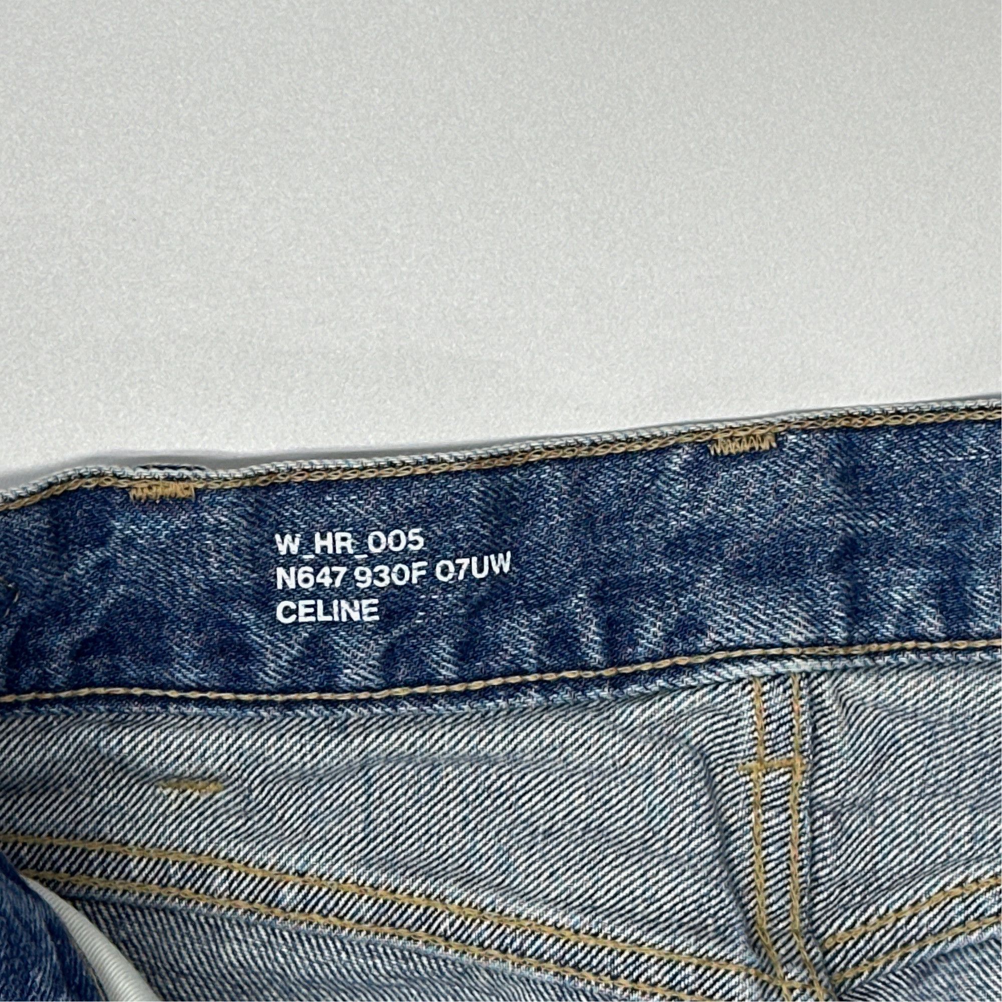 Celine Celine Gold Chain Detail Jeans Size 28 Size 28" / US 6 / IT 42 - 4 Thumbnail