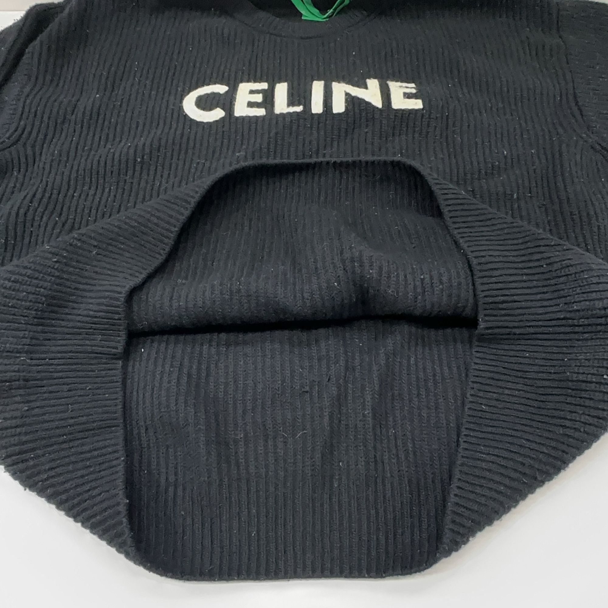 Celine CELINE Logo Wool Sweater Size M Size M / US 6-8 / IT 42-44 - 9 Thumbnail