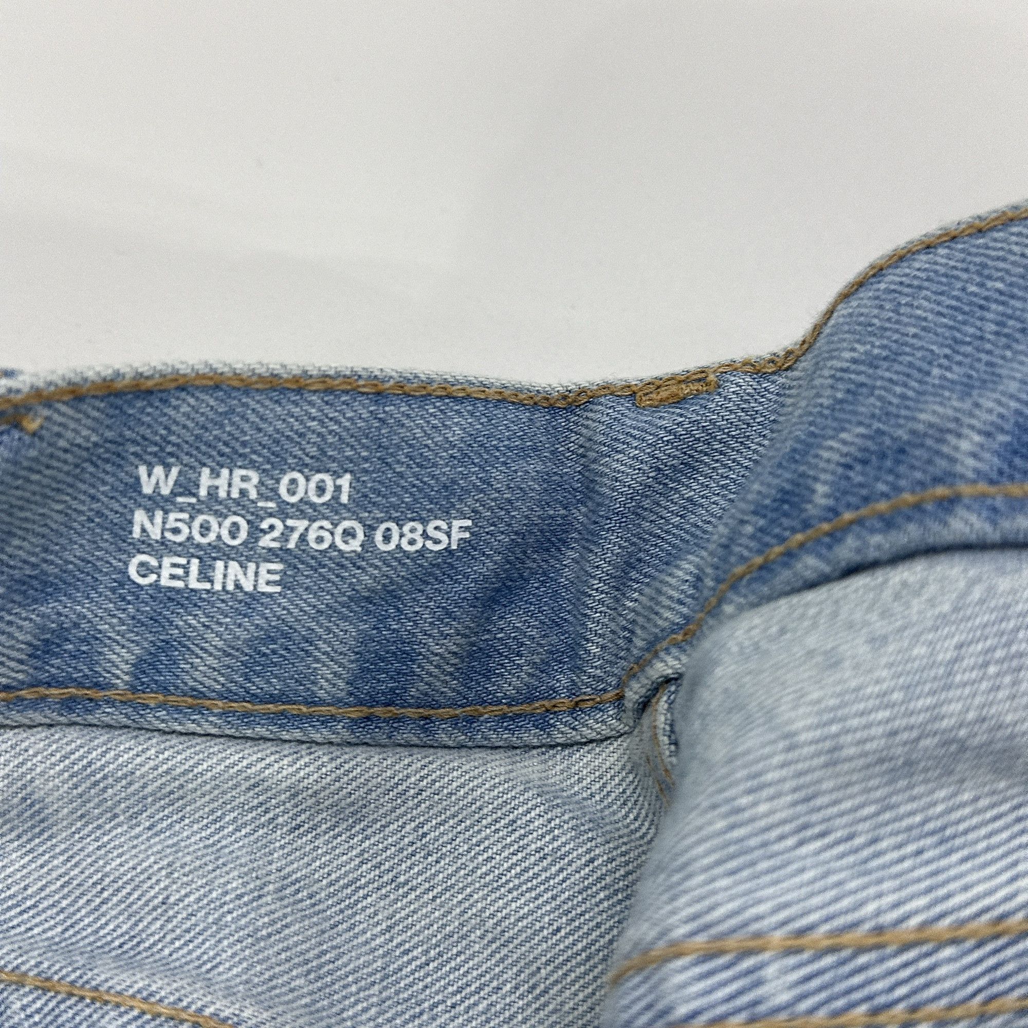 Celine Celine Blue Cotton Denim Jeans Size 25 Size 25" / US 0 / IT 36 - 5 Thumbnail
