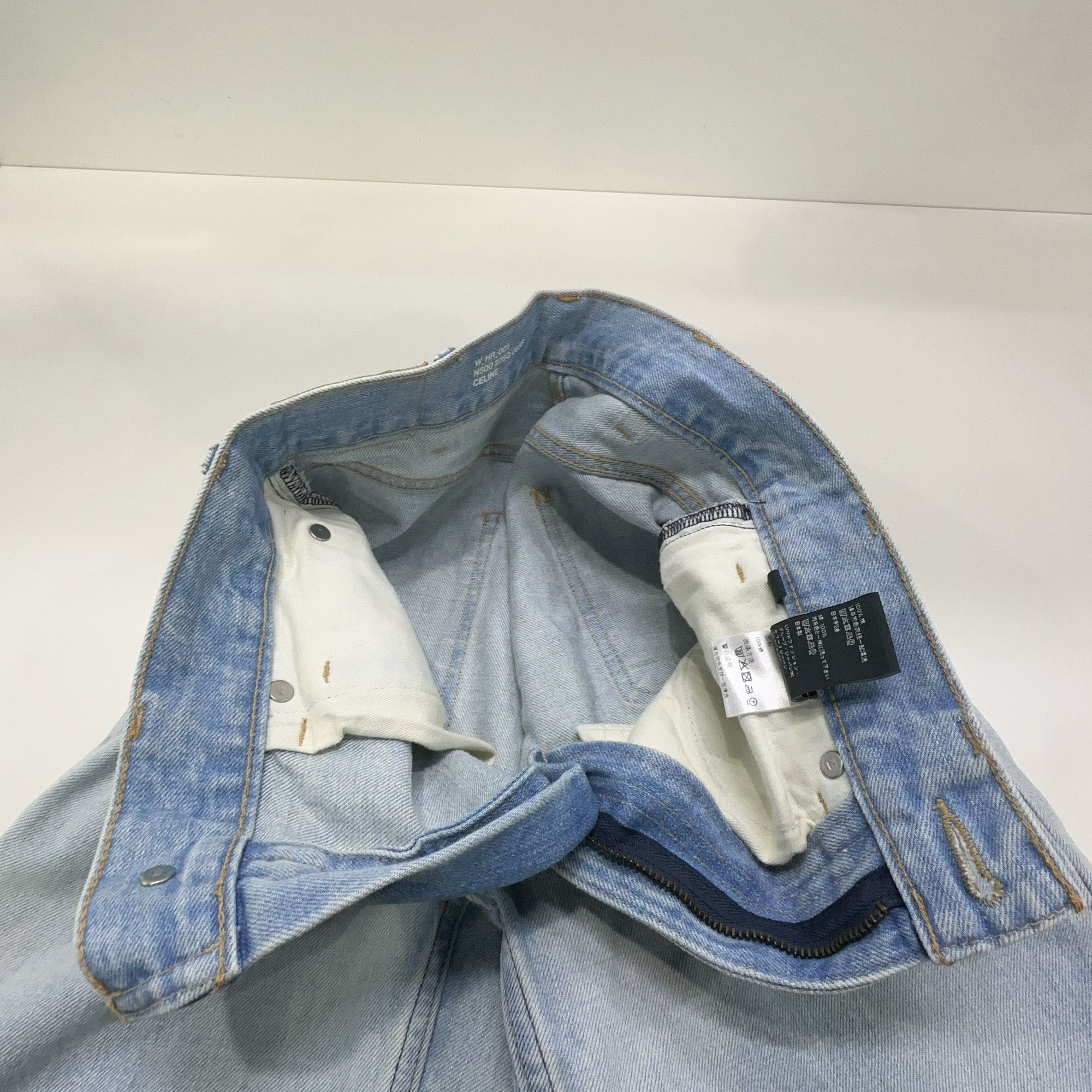 Celine Celine Blue Cotton Denim Jeans Size 25 Size 25" / US 0 / IT 36 - 6 Thumbnail