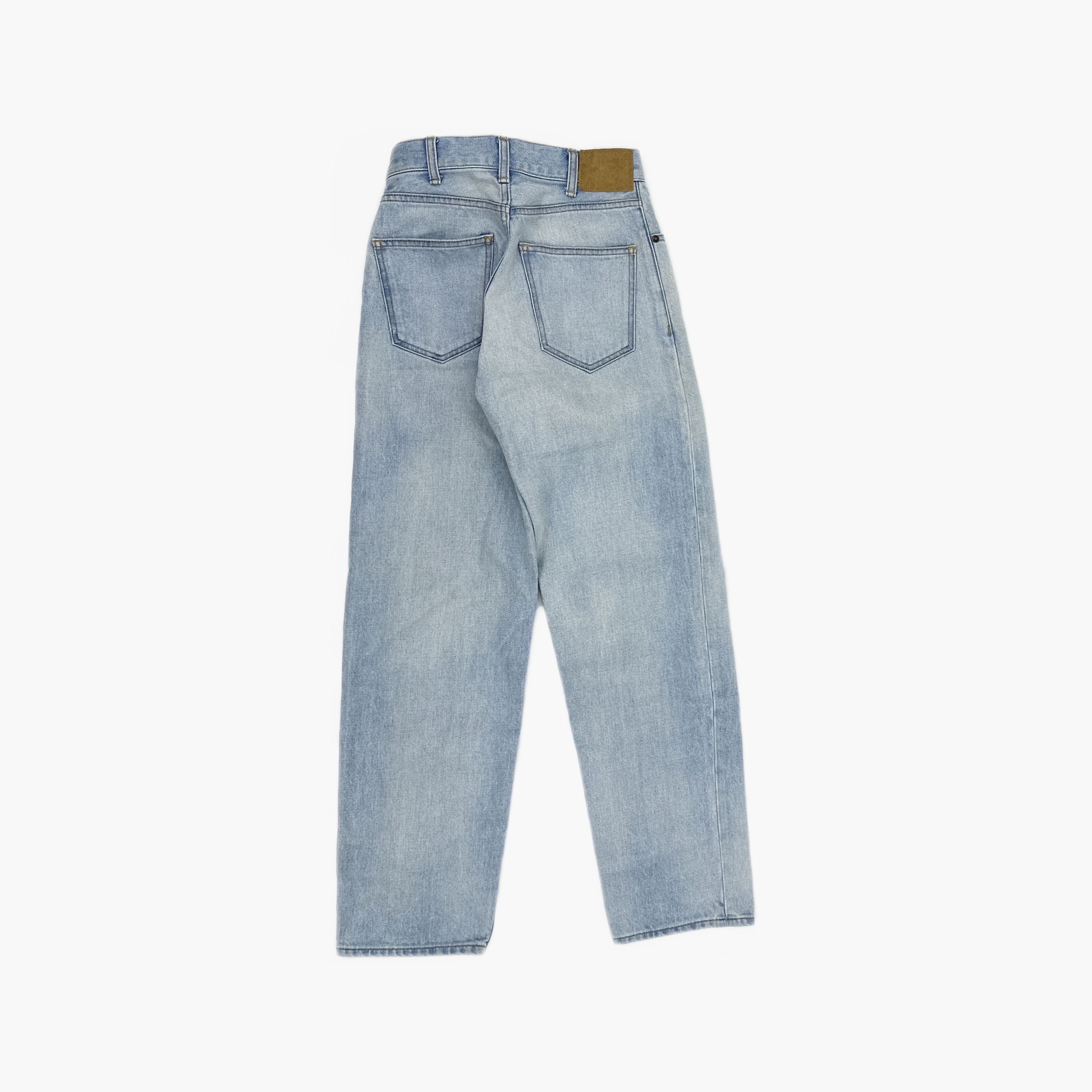 Celine Celine Blue Cotton Denim Jeans Size 25 Size 25" / US 0 / IT 36 - 2 Thumbnail