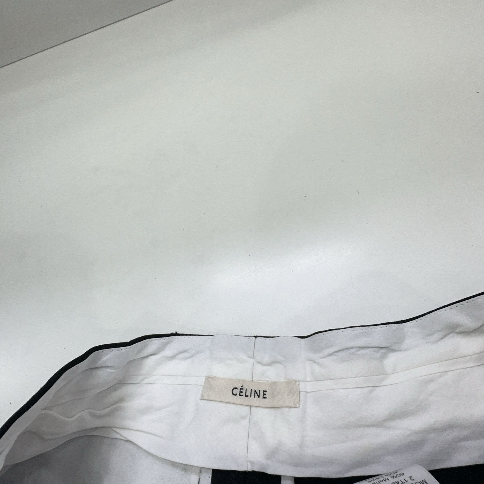 Celine Celine Mohair Blend Pants FR 34 Size 25" / US 0 / IT 36 - 3 Thumbnail