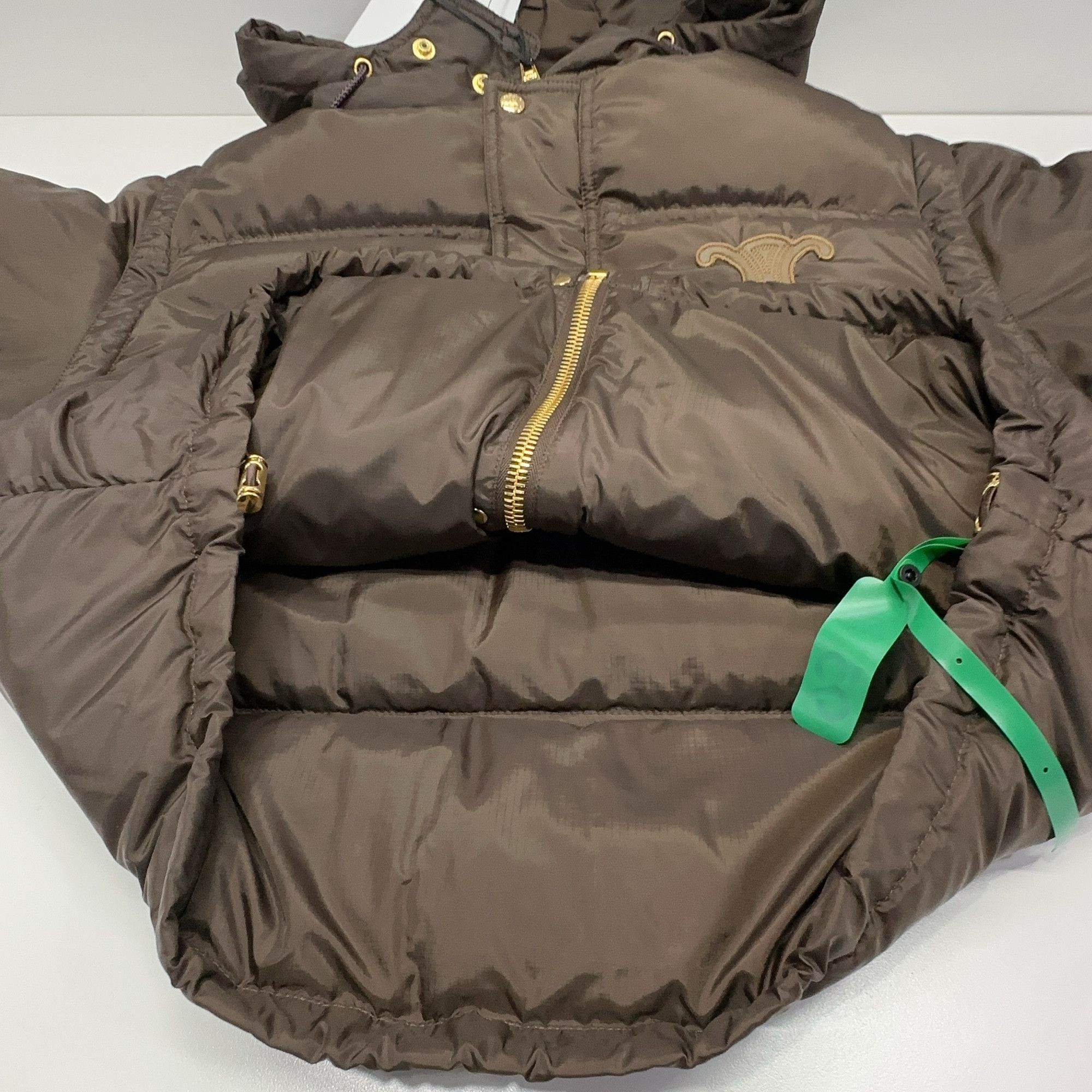 Celine CELINE Triomphe Hooded Puffer Jacket Size 38 Size S / US 4 / IT 40 - 10 Thumbnail