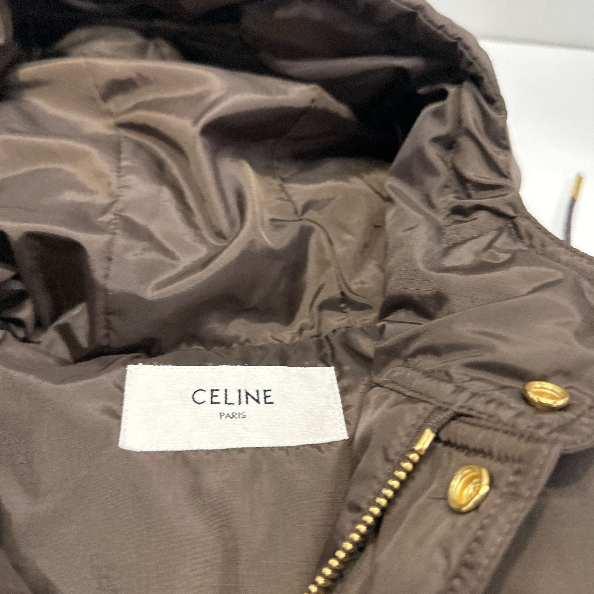 Celine CELINE Triomphe Hooded Puffer Jacket Size 38 Size S / US 4 / IT 40 - 4 Thumbnail