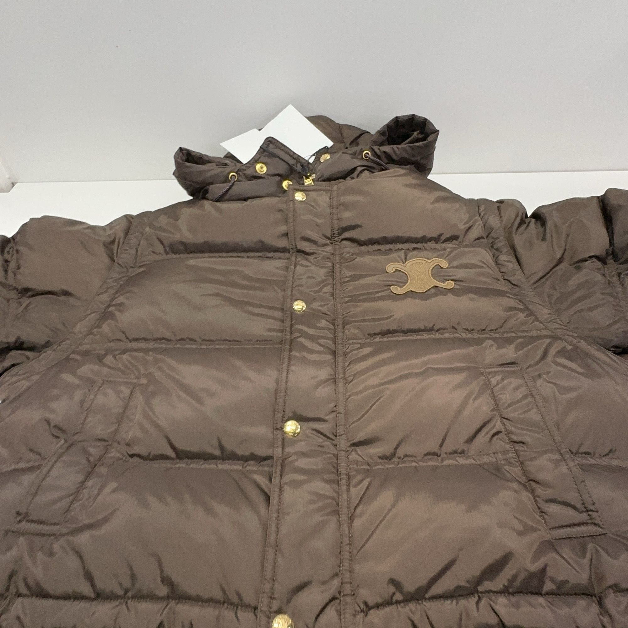 Celine CELINE Triomphe Hooded Puffer Jacket Size 38 Size S / US 4 / IT 40 - 9 Thumbnail