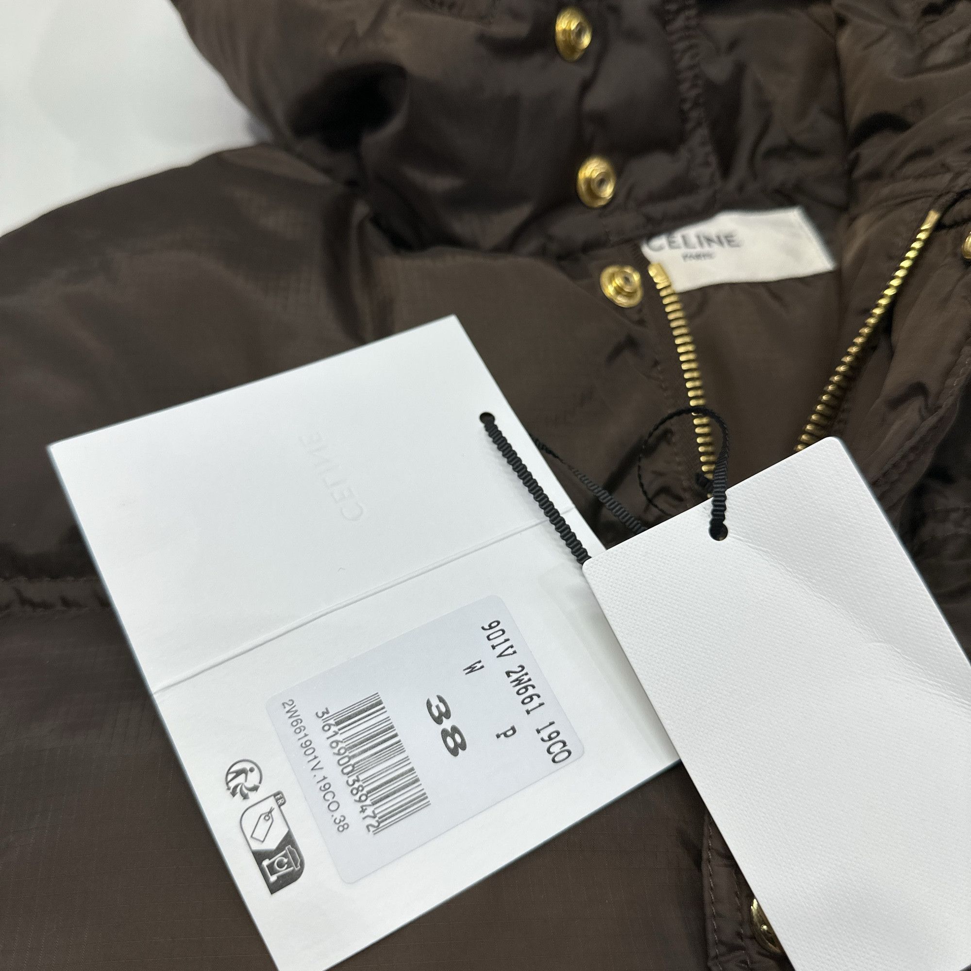 Celine CELINE Triomphe Hooded Puffer Jacket Size 38 Size S / US 4 / IT 40 - 3 Thumbnail