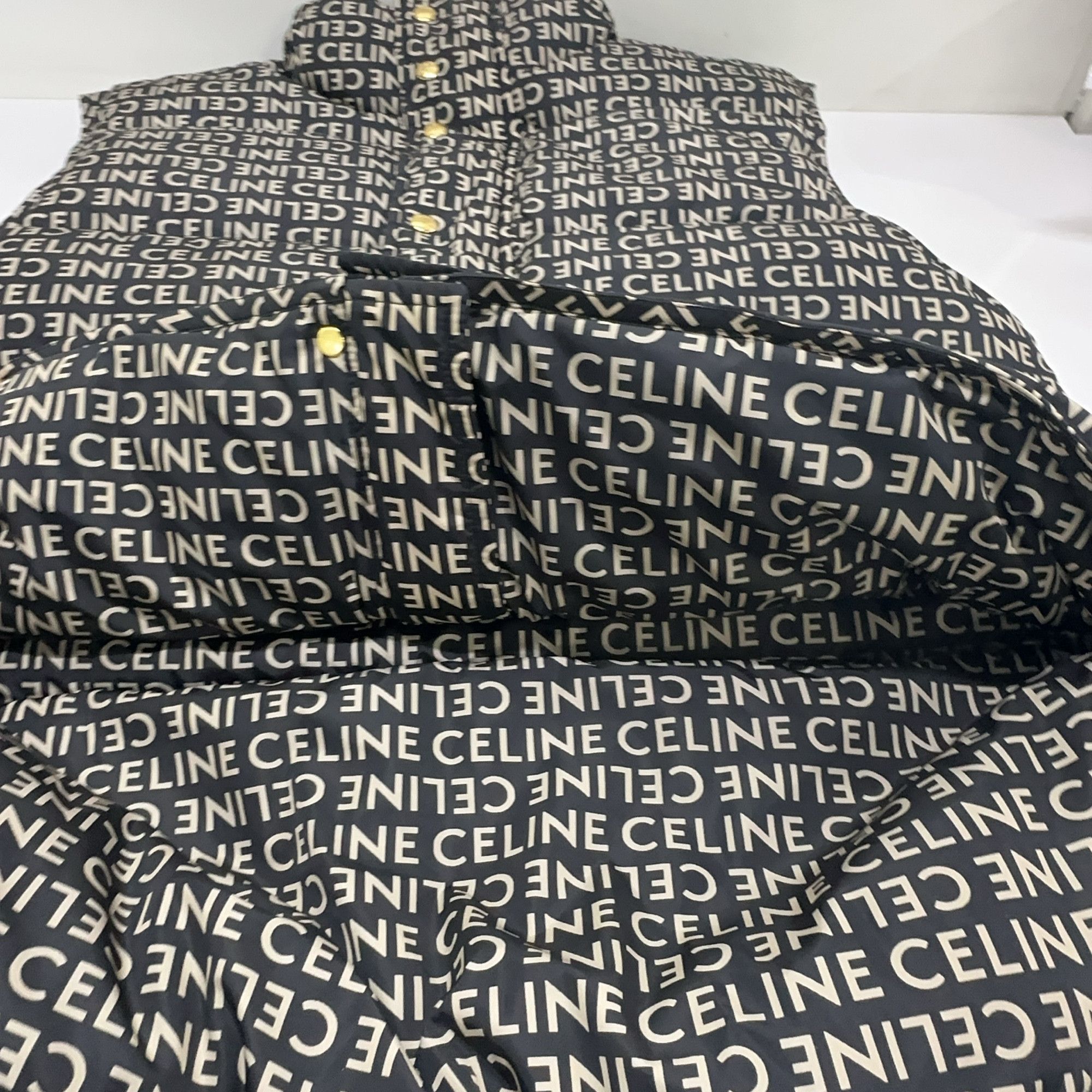 Celine CELINE Monogram Down Vest Size 38 Size S / US 4 / IT 40 - 8 Thumbnail