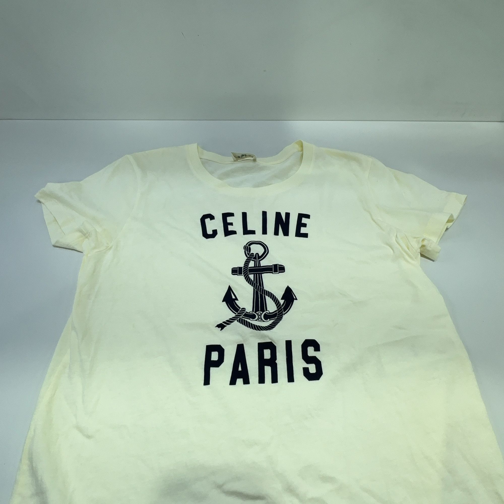 Celine Celine Anchor Logo T-Shirt Size S Size S / US 4 / IT 40 - 6 Thumbnail
