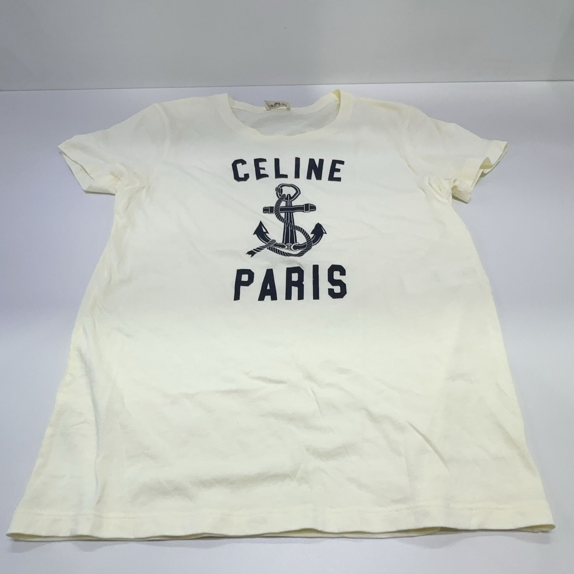 Celine Celine Anchor Logo T-Shirt Size S Size S / US 4 / IT 40 - 7 Thumbnail