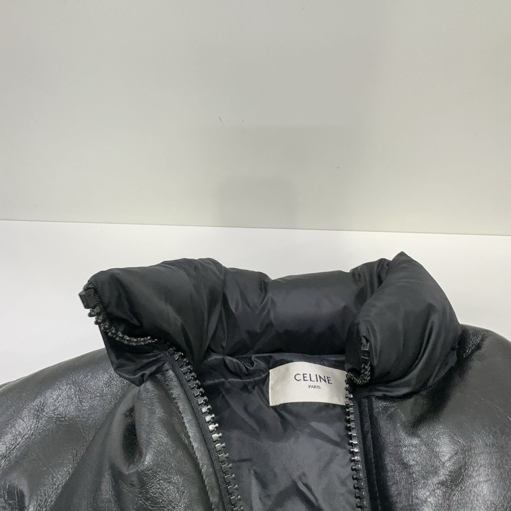Celine Celine Logo Collar Puffer Jacket Size 52 Size US L / EU 52-54 / 3 - 9 Thumbnail