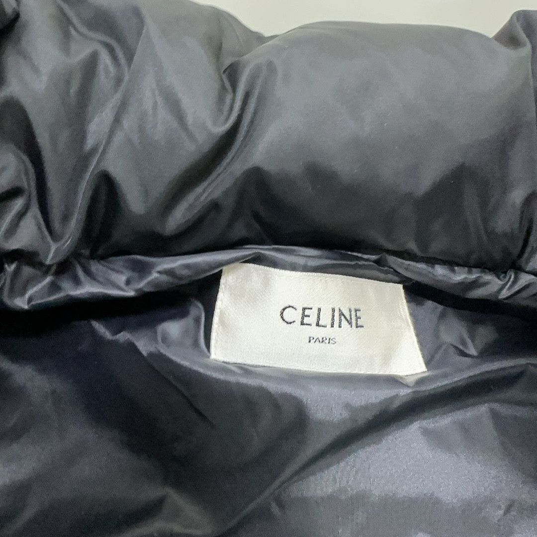 Celine Celine Logo Collar Puffer Jacket Size 52 Size US L / EU 52-54 / 3 - 4 Thumbnail