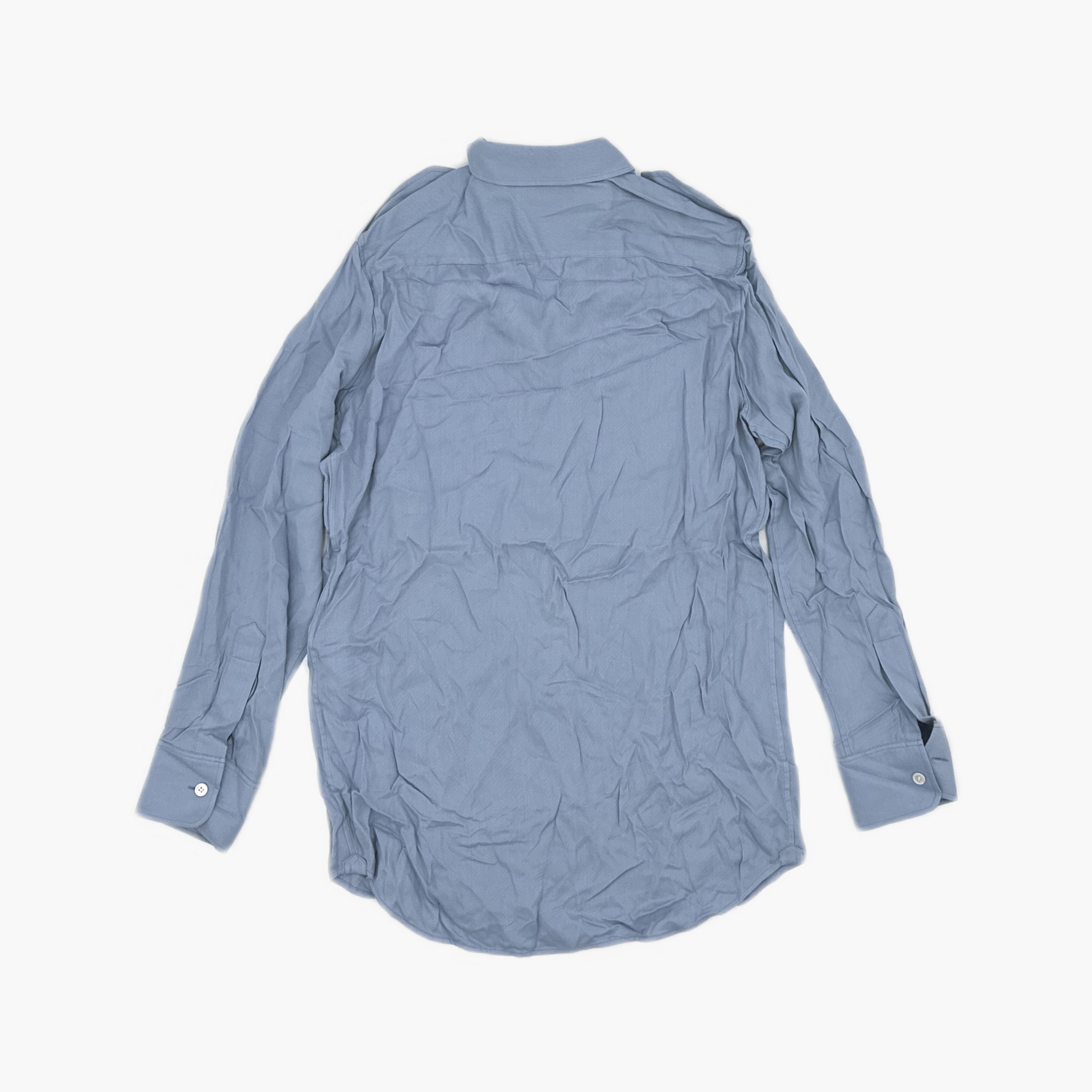 Celine Celine Blue Button Up Shirt Size 34 Size XS / US 0-2 / IT 36-38 - 2 Thumbnail