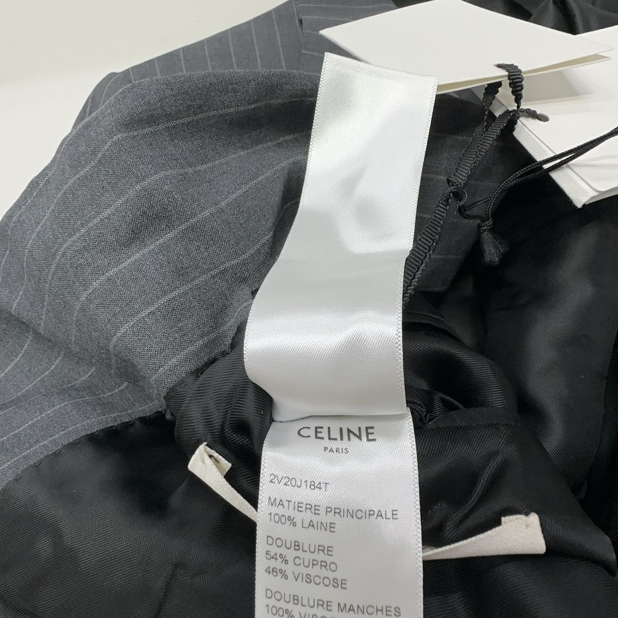 Celine CELINE Striped Wool Blazer Size 52 Size 42R - 5 Thumbnail