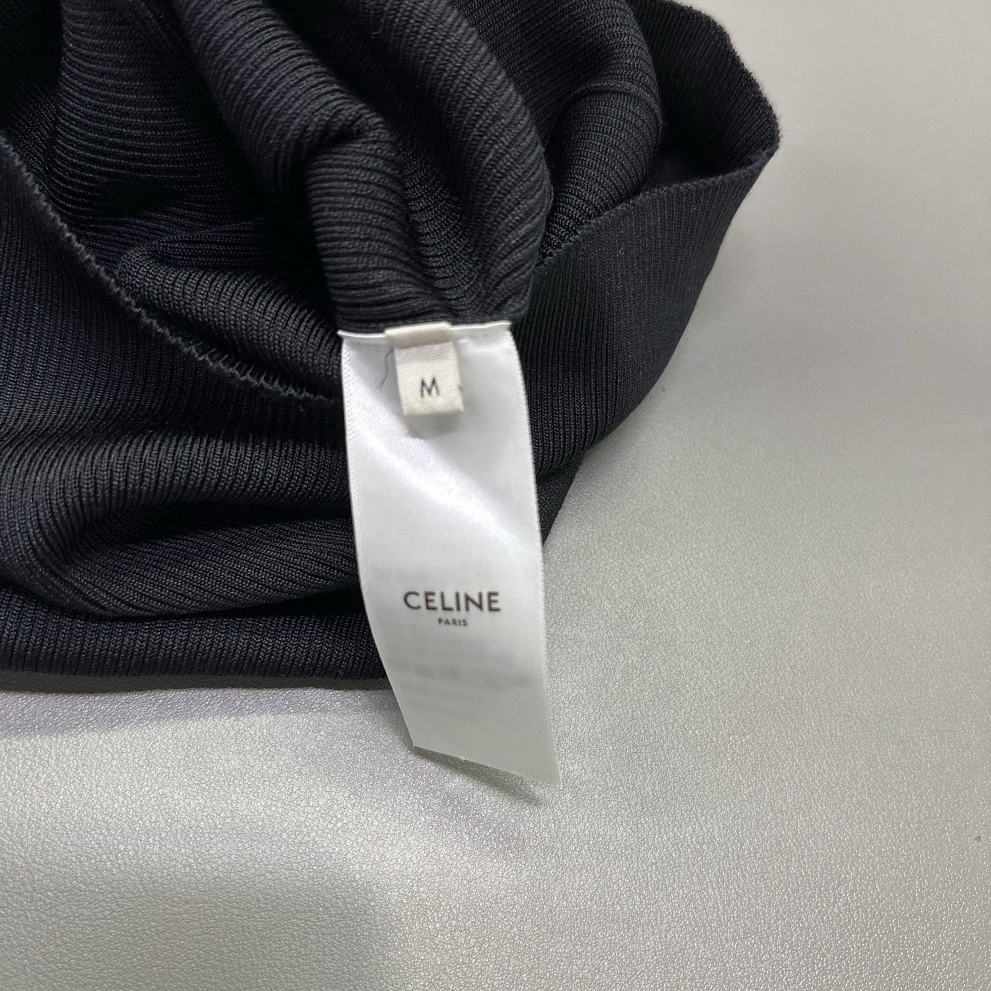 Celine CELINE Triomphe Logo Sleeveless Dress Size M Size M / US 6-8 / IT 42-44 - 4 Thumbnail