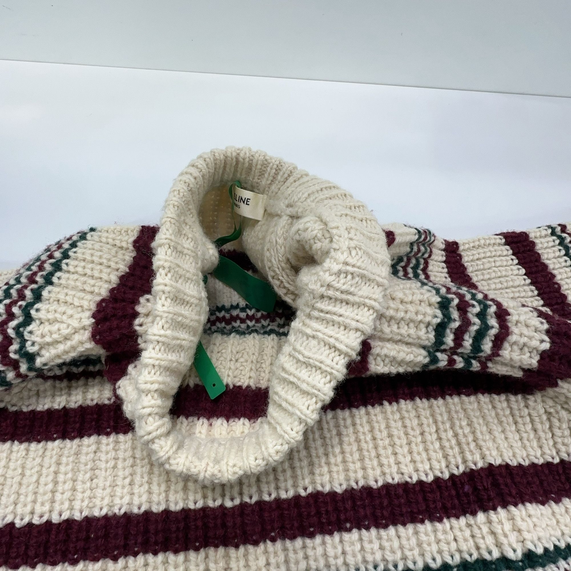 Celine Celine Striped Sweater Size S Size S / US 4 / IT 40 - 6 Thumbnail