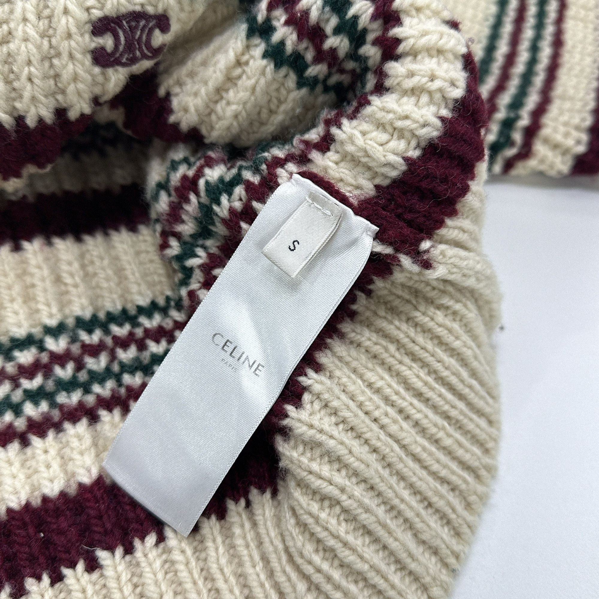Celine Celine Striped Sweater Size S Size S / US 4 / IT 40 - 3 Thumbnail