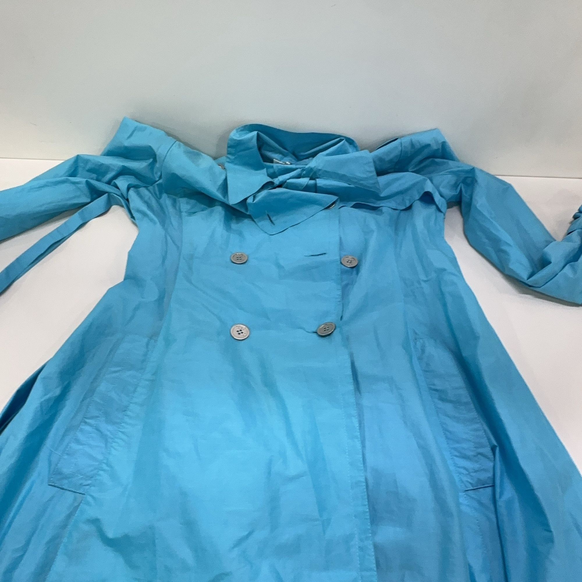 Celine Celine Double Breasted Coat Blue Size 38 Size S / US 4 / IT 40 - 8 Thumbnail