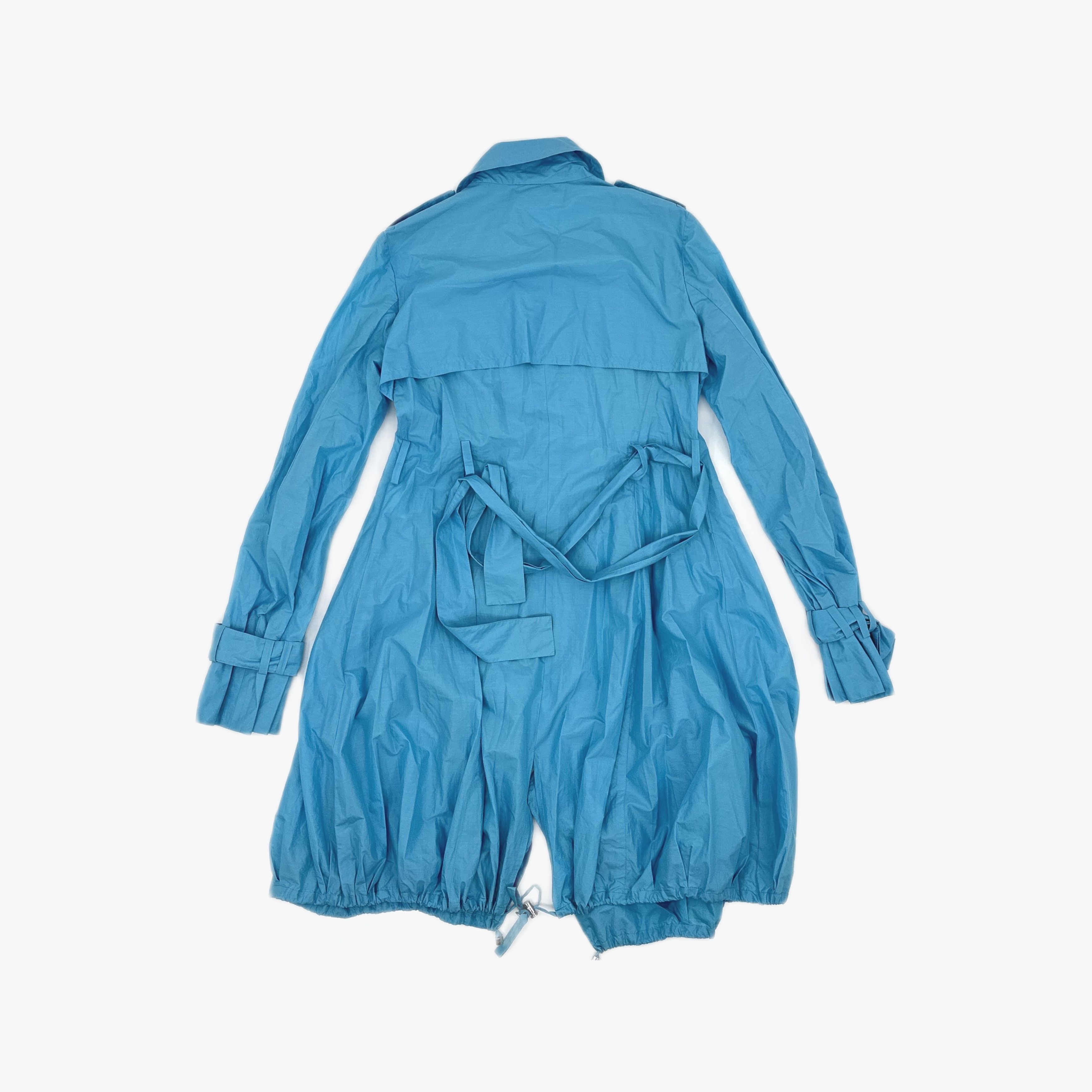 Celine Celine Double Breasted Coat Blue Size 38 Size S / US 4 / IT 40 - 2 Thumbnail