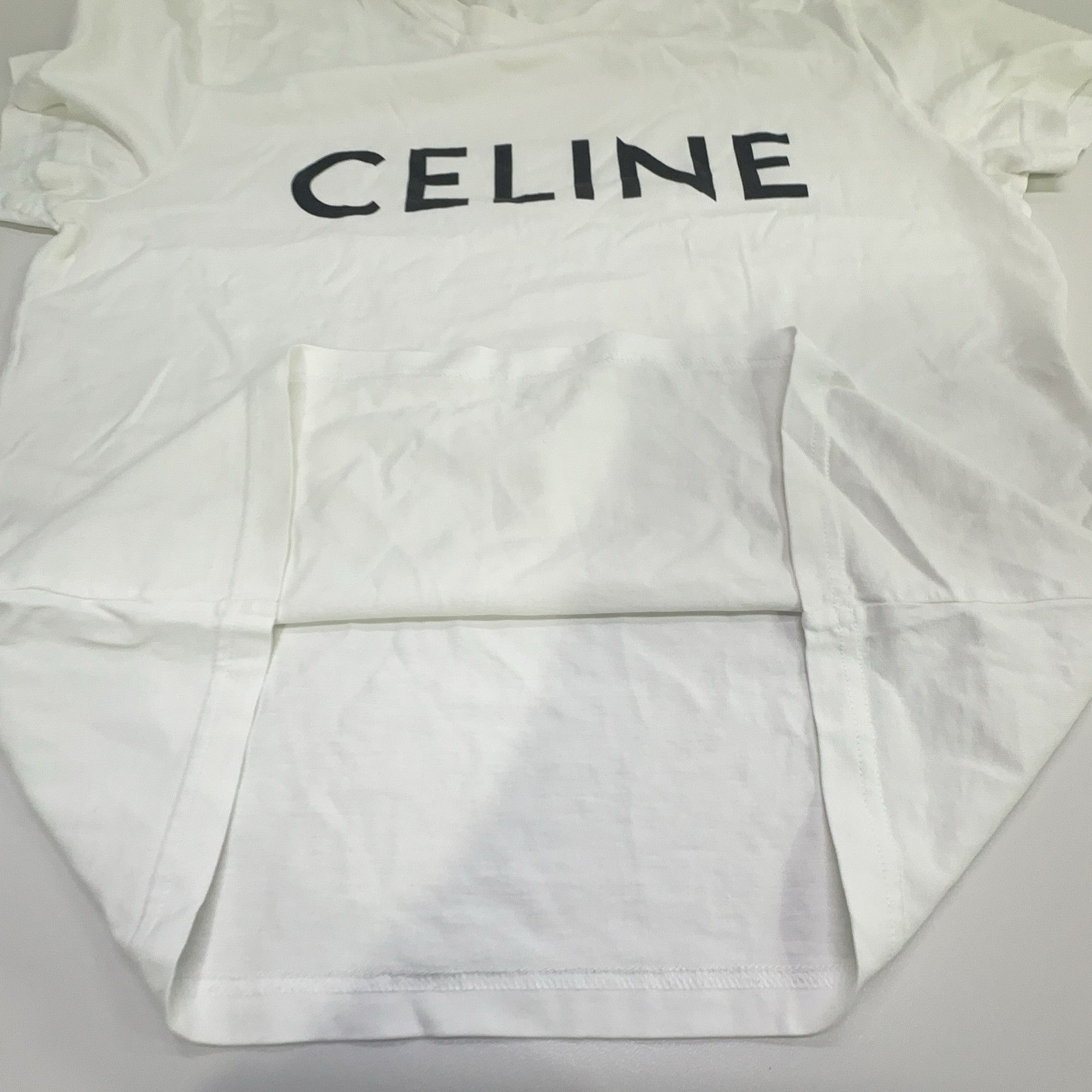 Celine CELINE Logo T-Shirt Size M Size US M / EU 48-50 / 2 - 11 Thumbnail