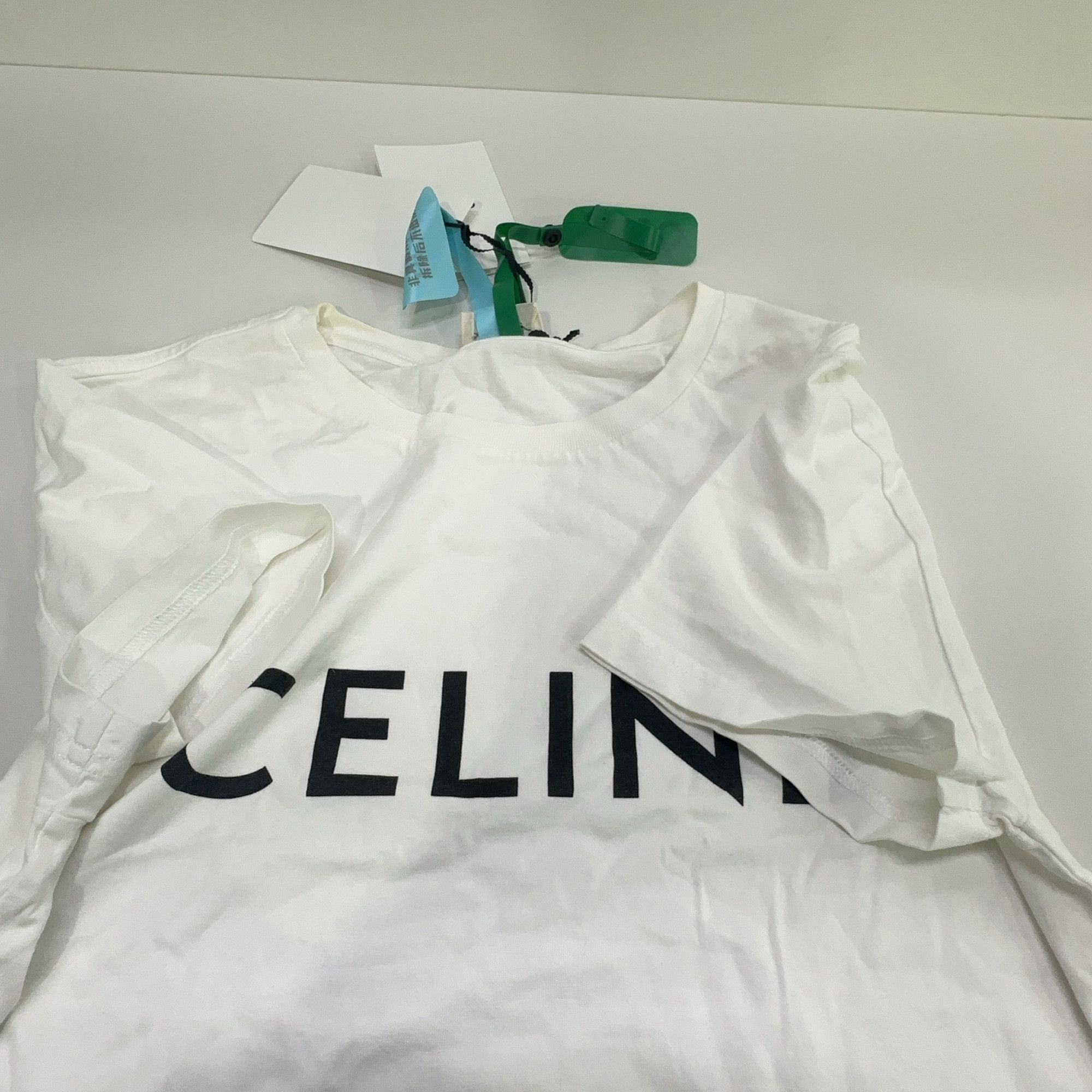 Celine CELINE Logo T-Shirt Size M Size US M / EU 48-50 / 2 - 9 Thumbnail