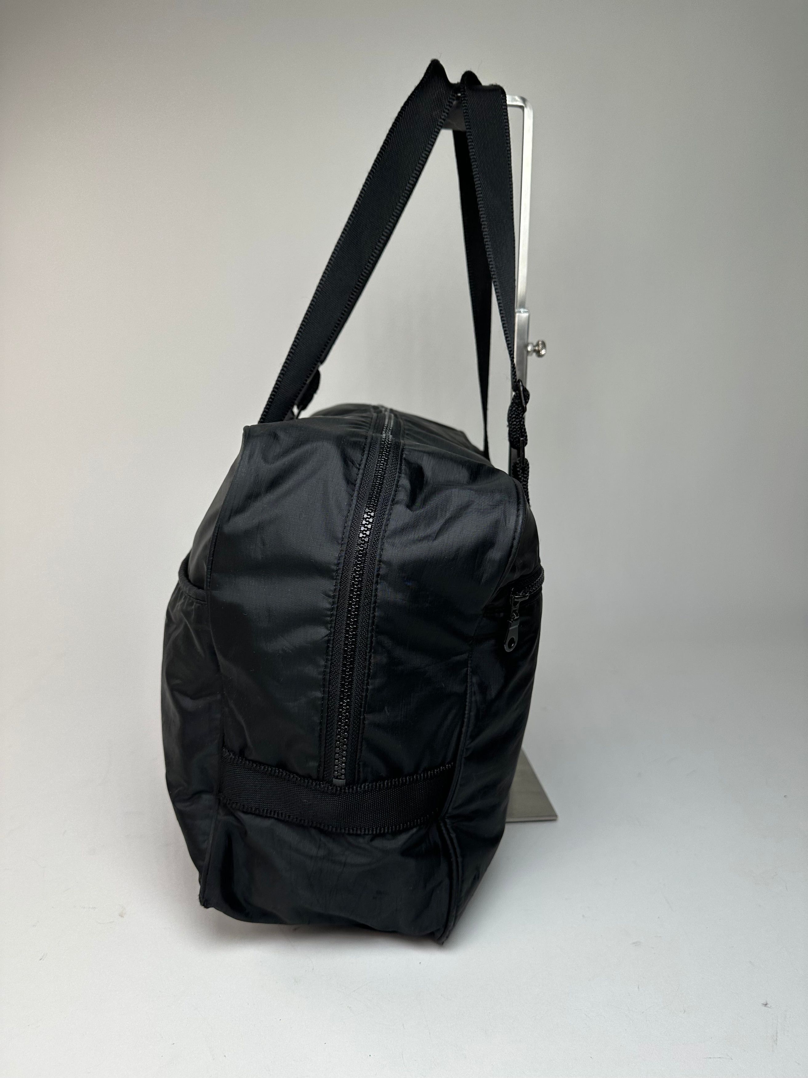 Courreges Vintage Ripstop Nylon Weekender Duffle Bag Black Size ONE SIZE - 7 Thumbnail