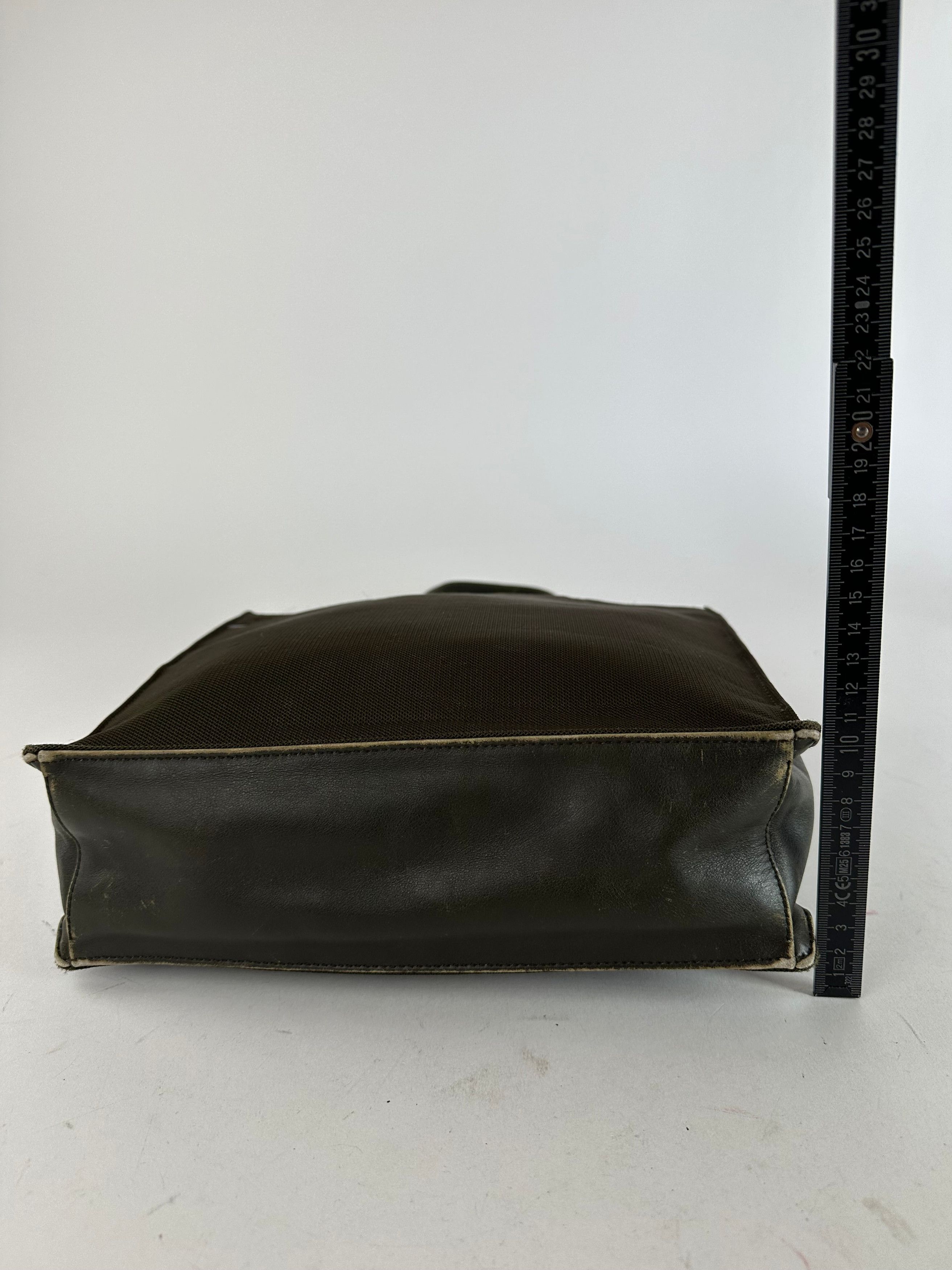 Prada Vintage Sport Tessuto Nylon Shoulder Bag Olive Brown Size ONE SIZE - 10 Thumbnail