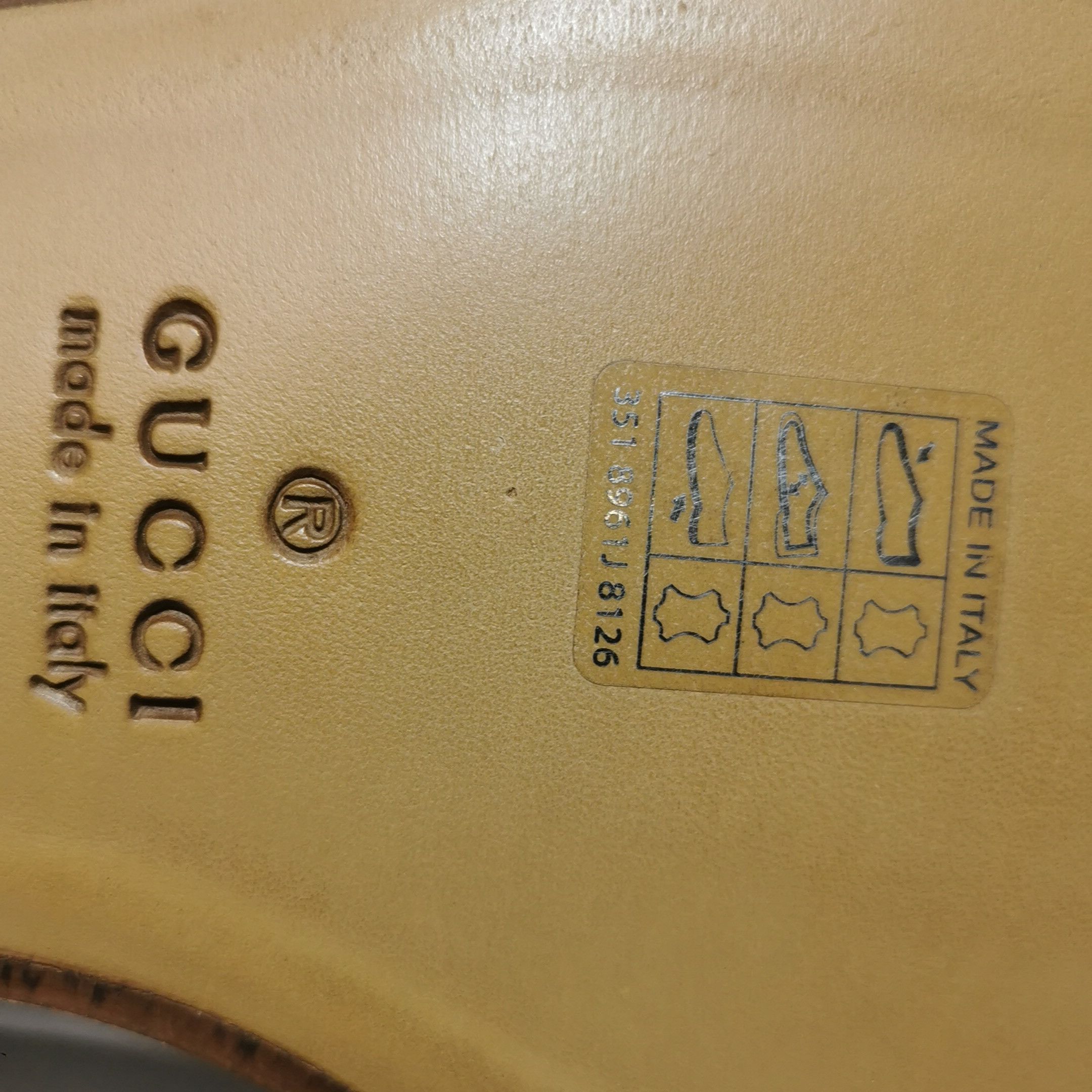 Gucci Gucci Men 7 Leather Size US 7 / EU 40 - 11 Thumbnail