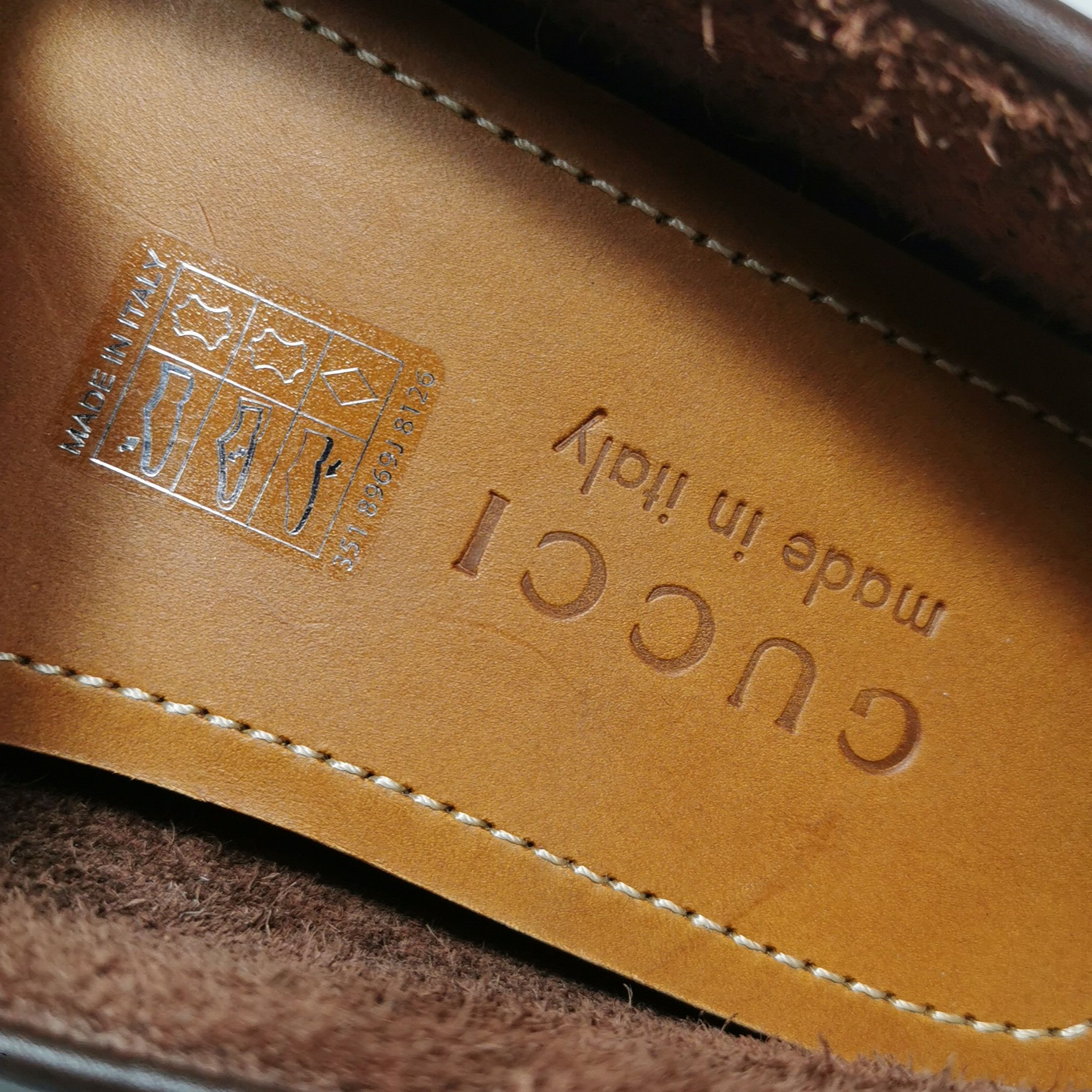 Gucci Gucci Men 7 Leather Size US 7 / EU 40 - 8 Thumbnail