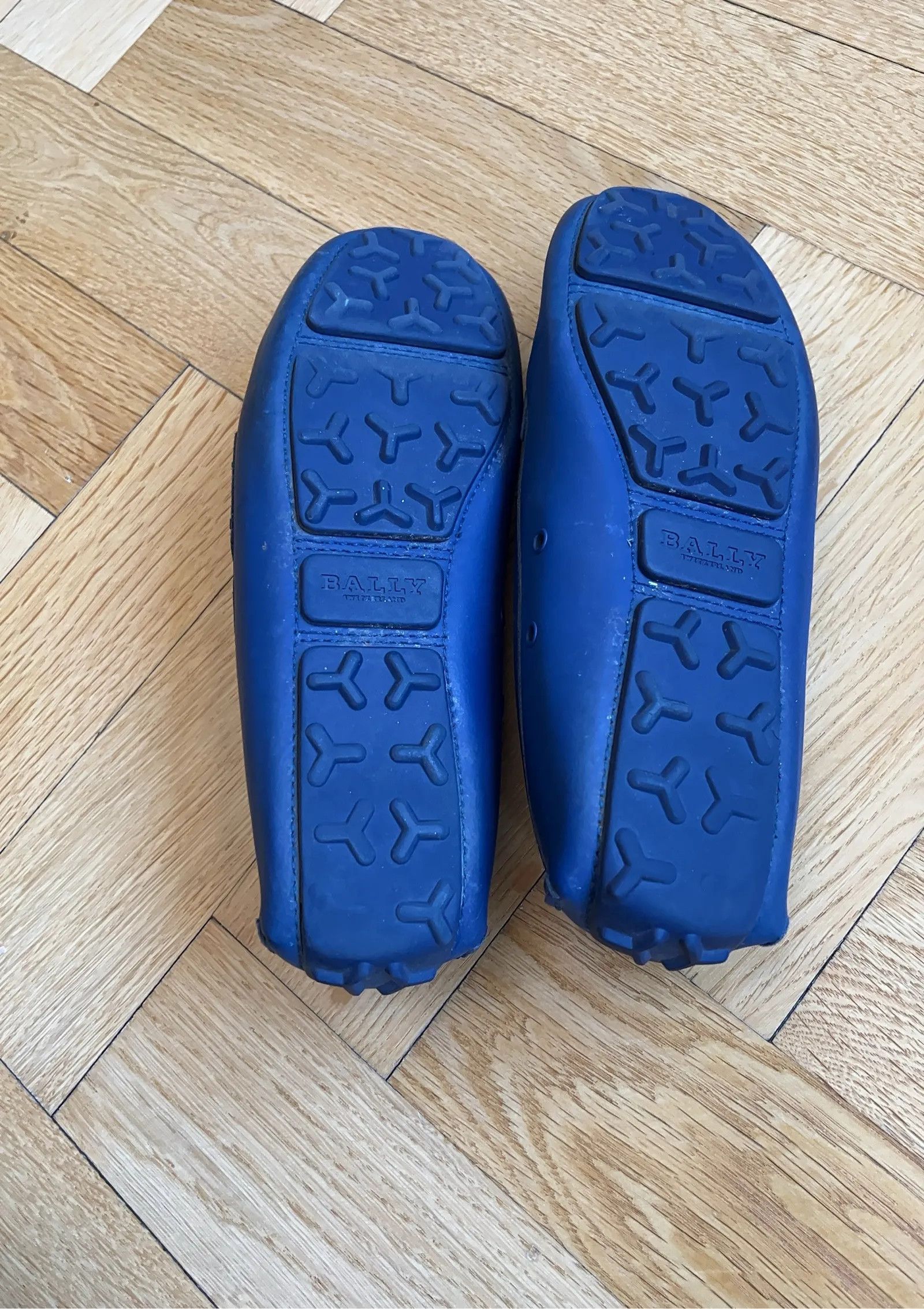Bally Bally Electric Blue Calf Plain Loafers Size US 8 / IT 38 - 4 Thumbnail
