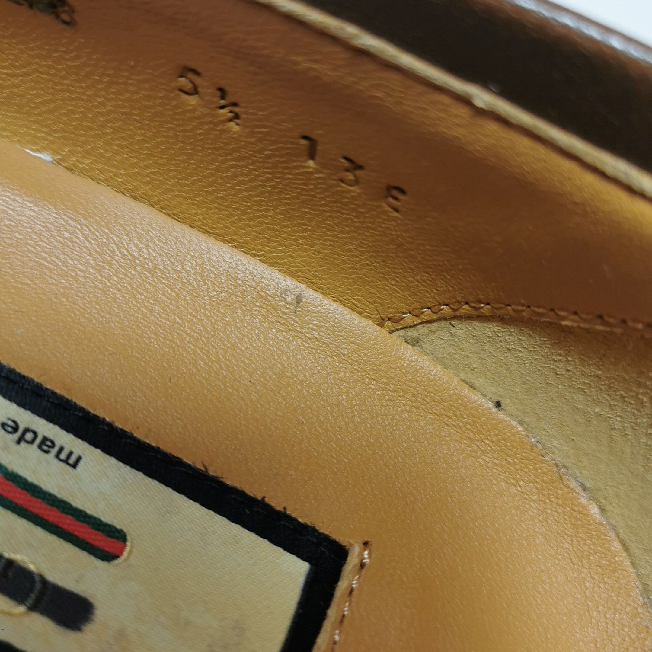 Gucci Gucci Men 6.5 Leather Size US 6.5 / EU 39-40 - 9 Thumbnail