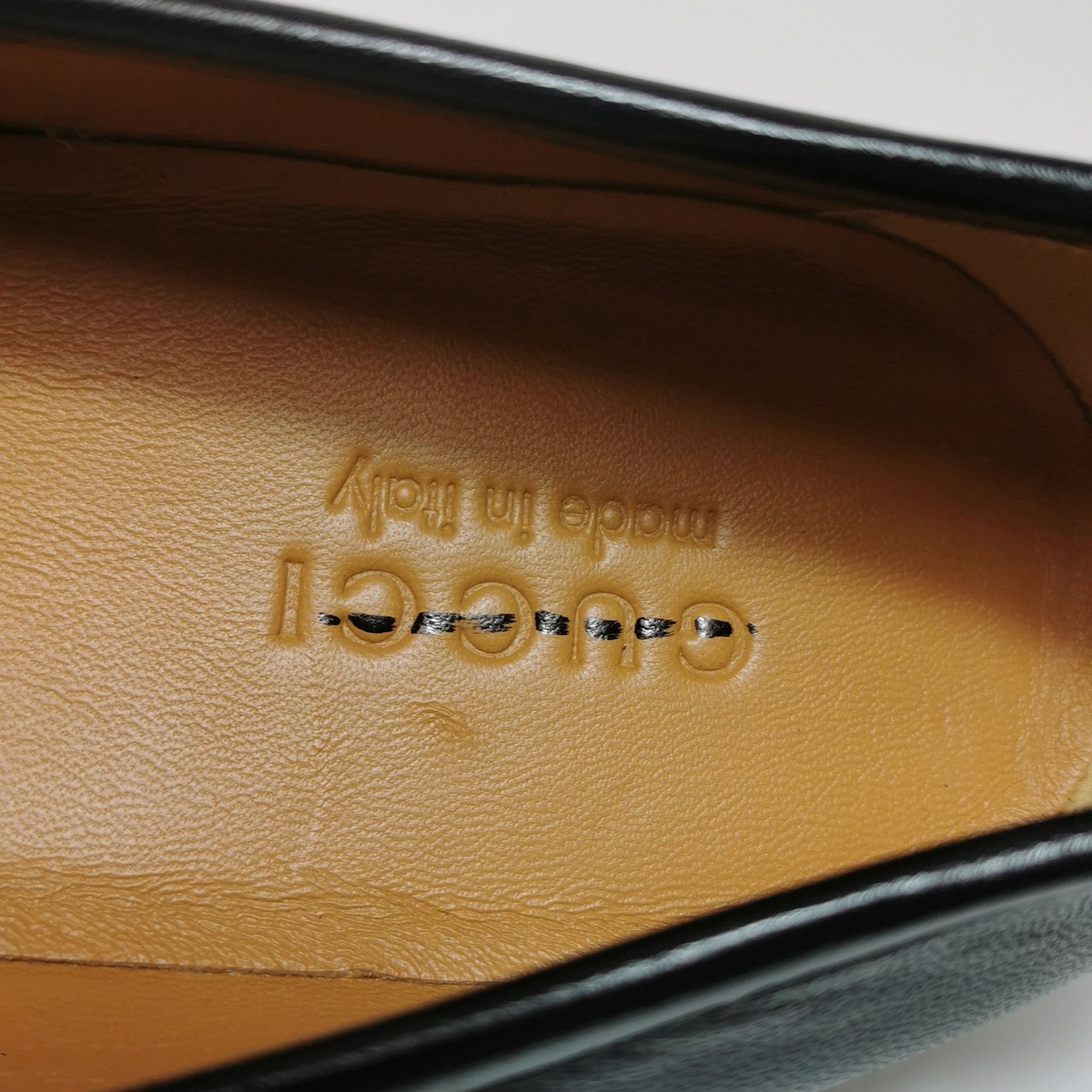 Gucci Gucci Men 12.5 Leather Size US 12.5 / EU 45-46 - 10 Thumbnail