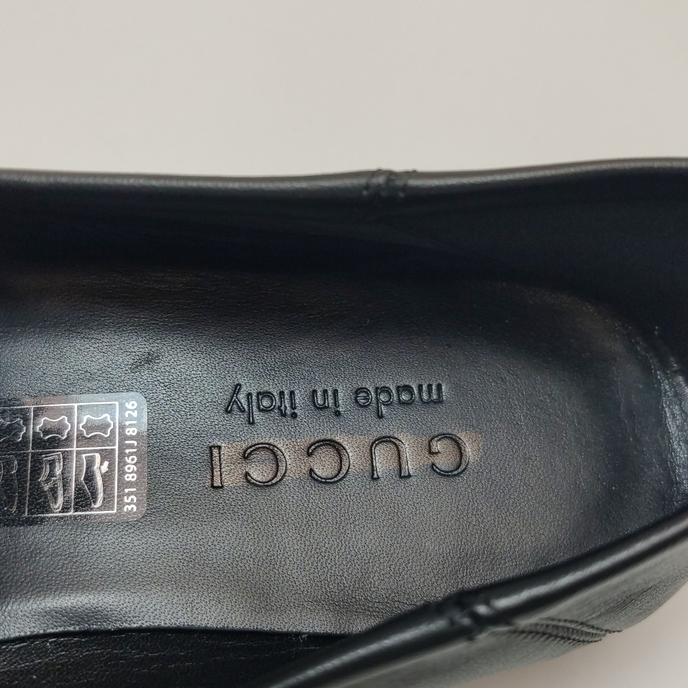 Gucci Gucci Men 5.5 Leather Size US 5.5 / EU 38 - 13 Thumbnail