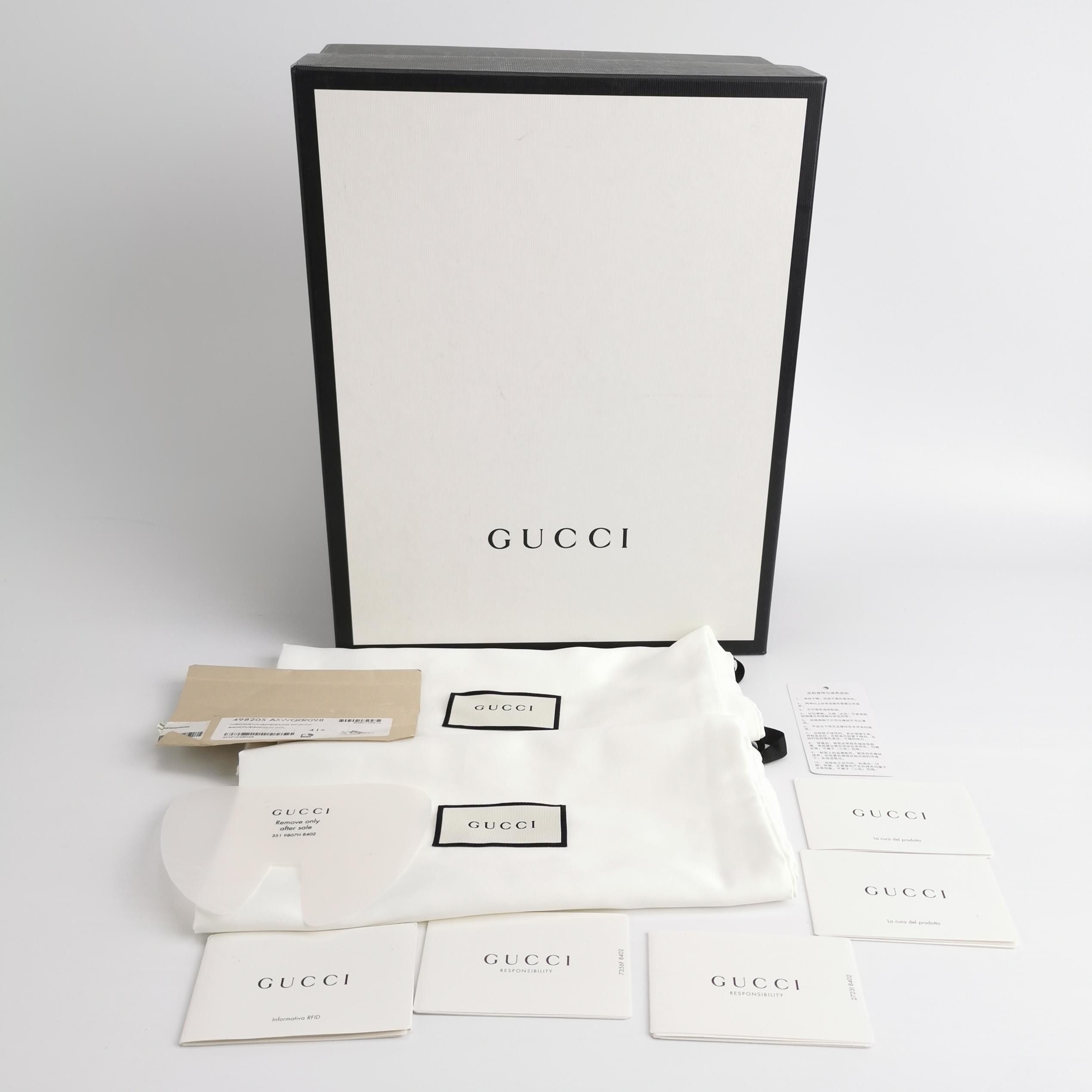 Gucci Gucci Men 8.5 Lowtop Sneakers Size US 8.5 / EU 41-42 - 6 Thumbnail