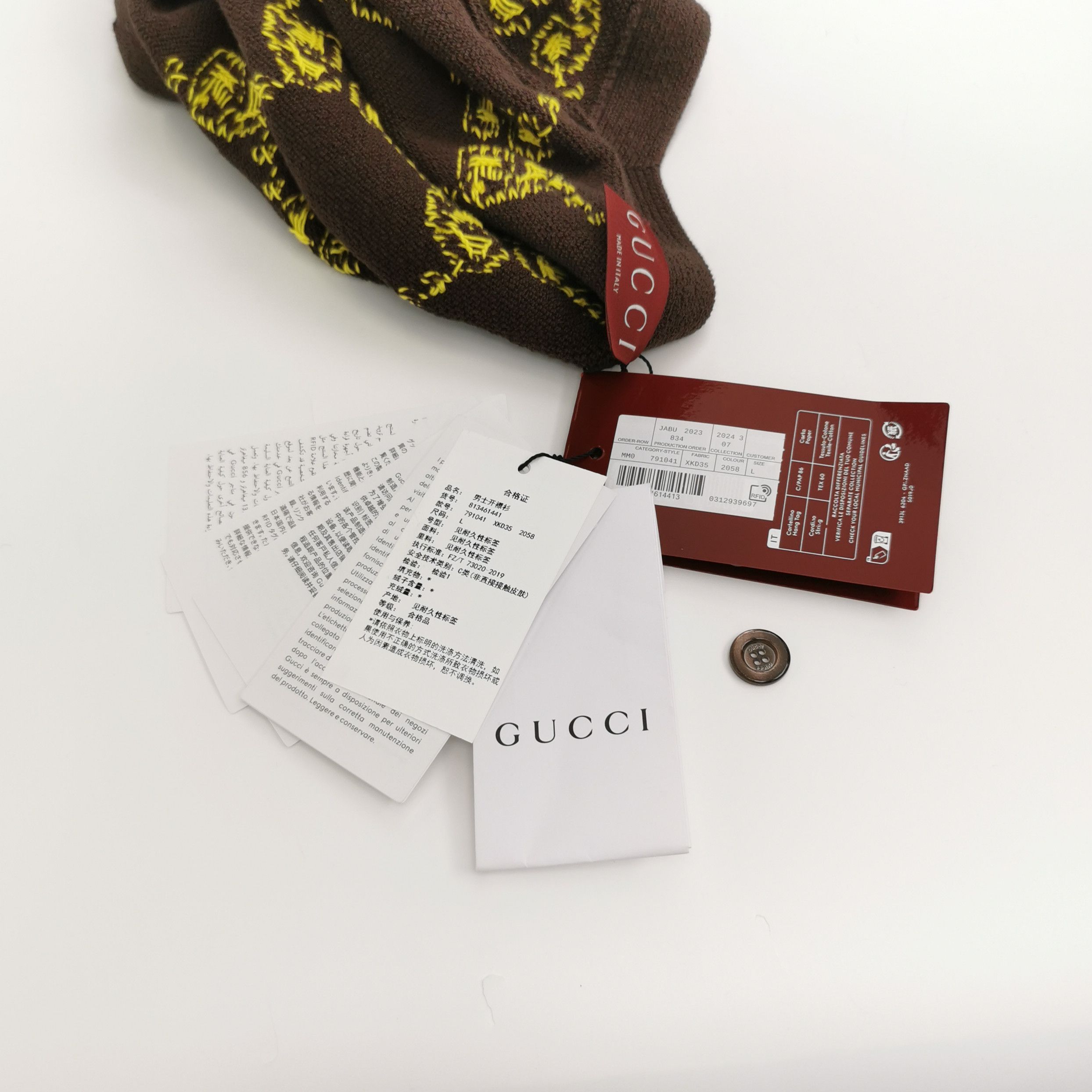 Gucci Gucci Men l Light Jackets Size US L / EU 52-54 / 3 - 4 Thumbnail